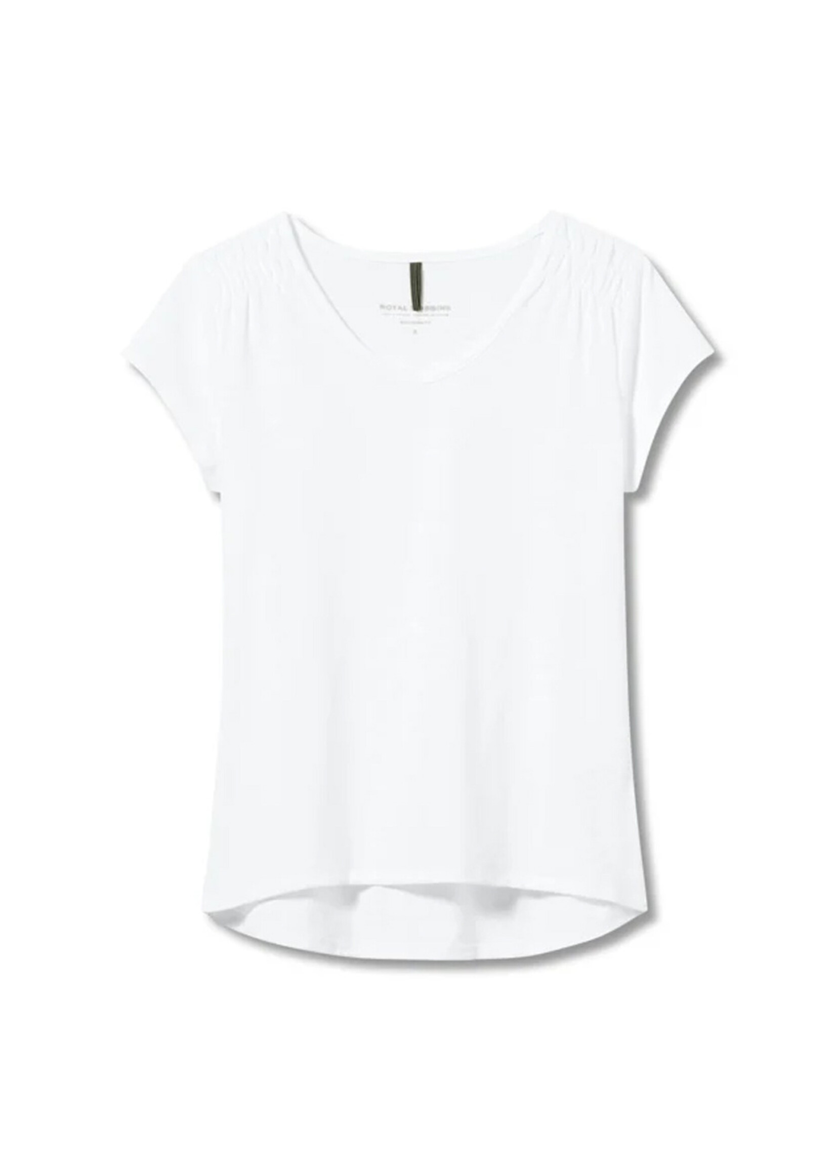 ROYAL ROBBINS T-shirt FEATHERWEIGHT SLUB / Blanc (Femme)