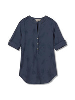 ROYAL ROBBINS Chemise OASIS TUNIC II 3/4 Sleeve / Navy (Femme)