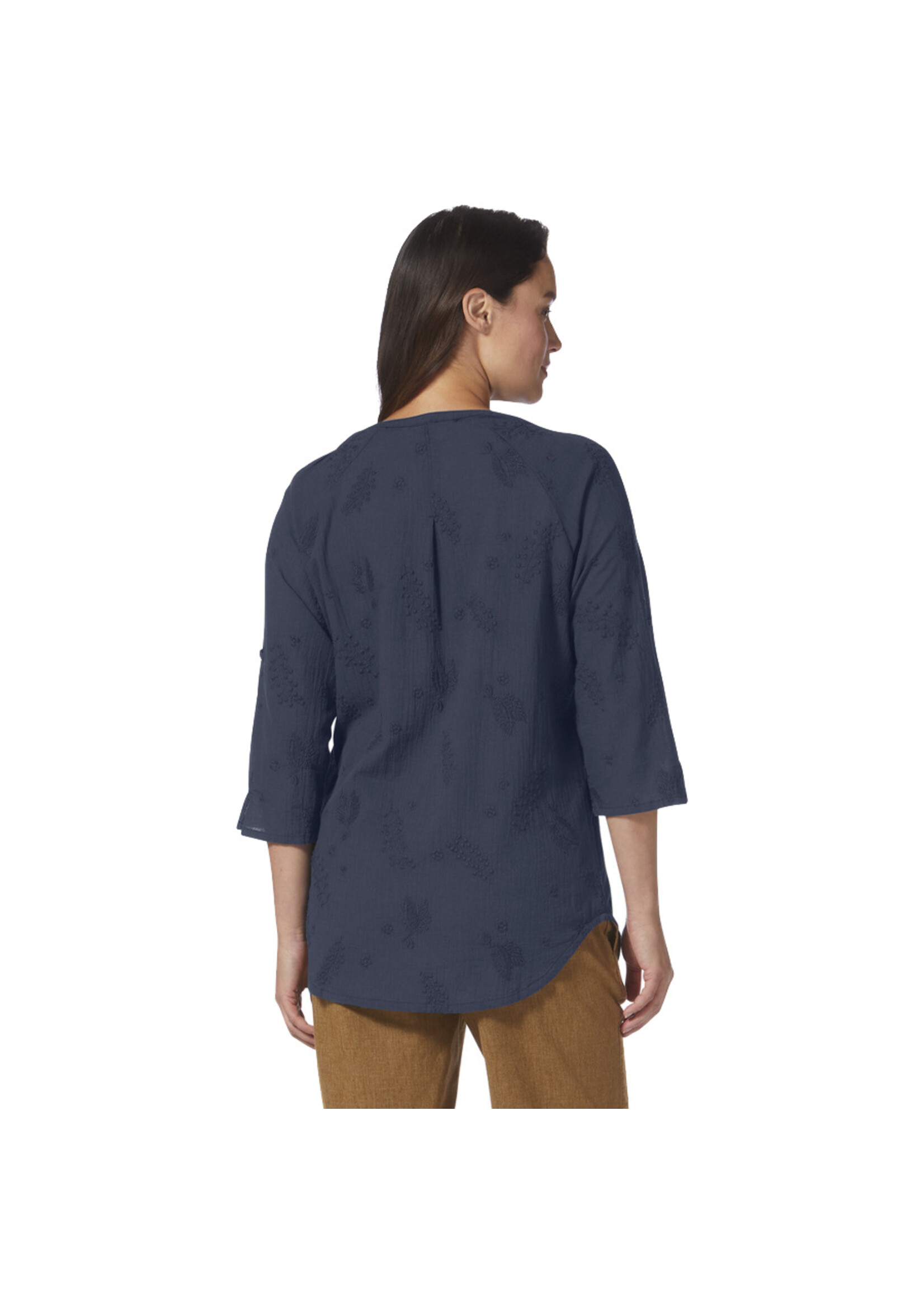 ROYAL ROBBINS Chemise OASIS TUNIC II 3/4 Sleeve / Navy (Femme)