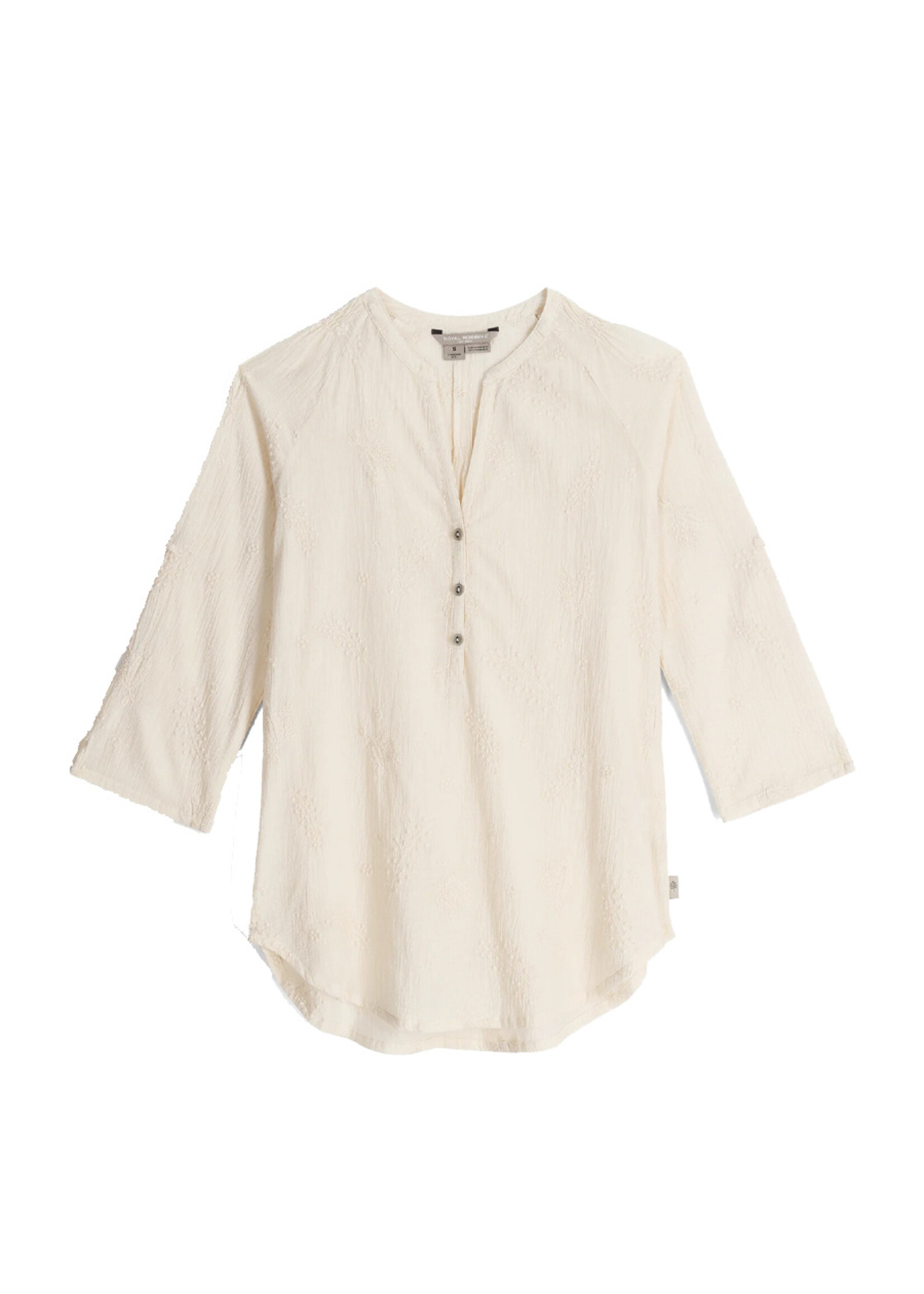 ROYAL ROBBINS Chemise OASIS TUNIC II 3/4 Sleeve / Undyed (Femme)