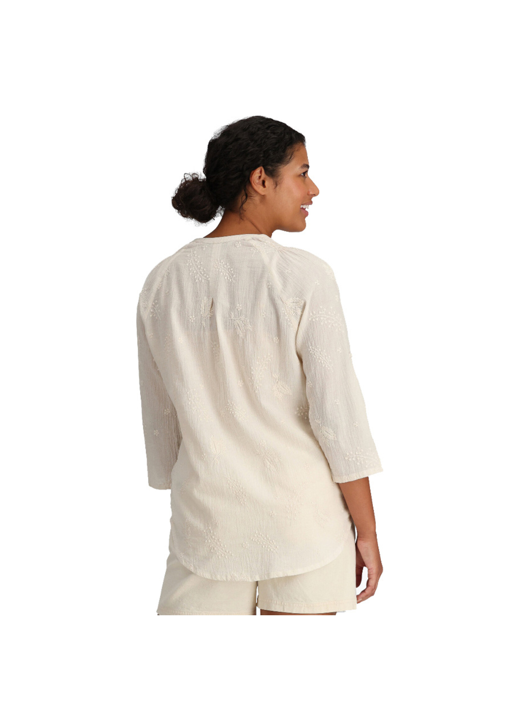ROYAL ROBBINS Chemise OASIS TUNIC II 3/4 Sleeve / Undyed (Femme)