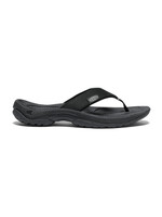 KEEN Sandales KONA LEATHER FLIP-FLOP / Black-vapor (Femme)