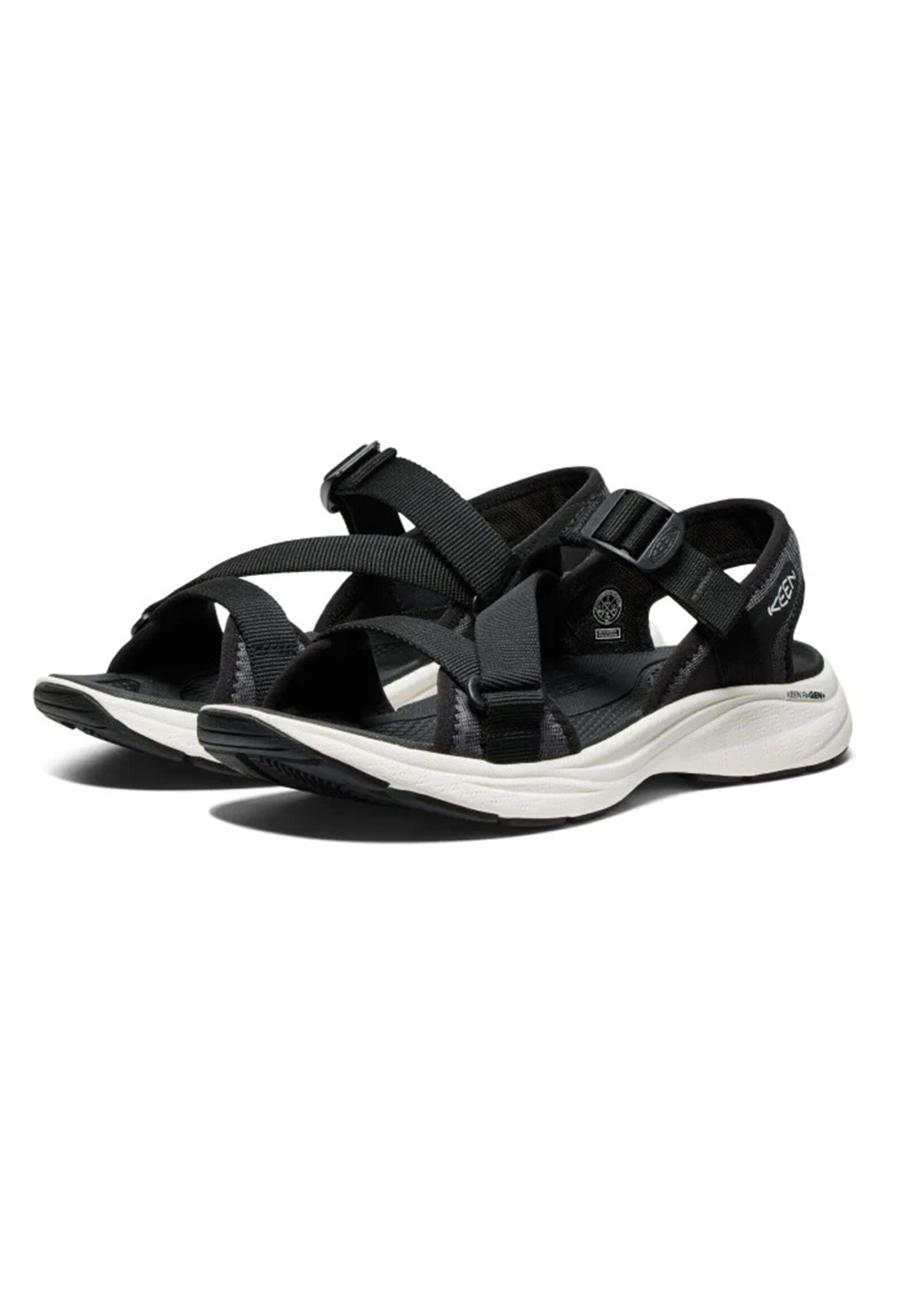 KEEN Sandales LEIKI OPEN-TOE/ black-star white (Femme)
