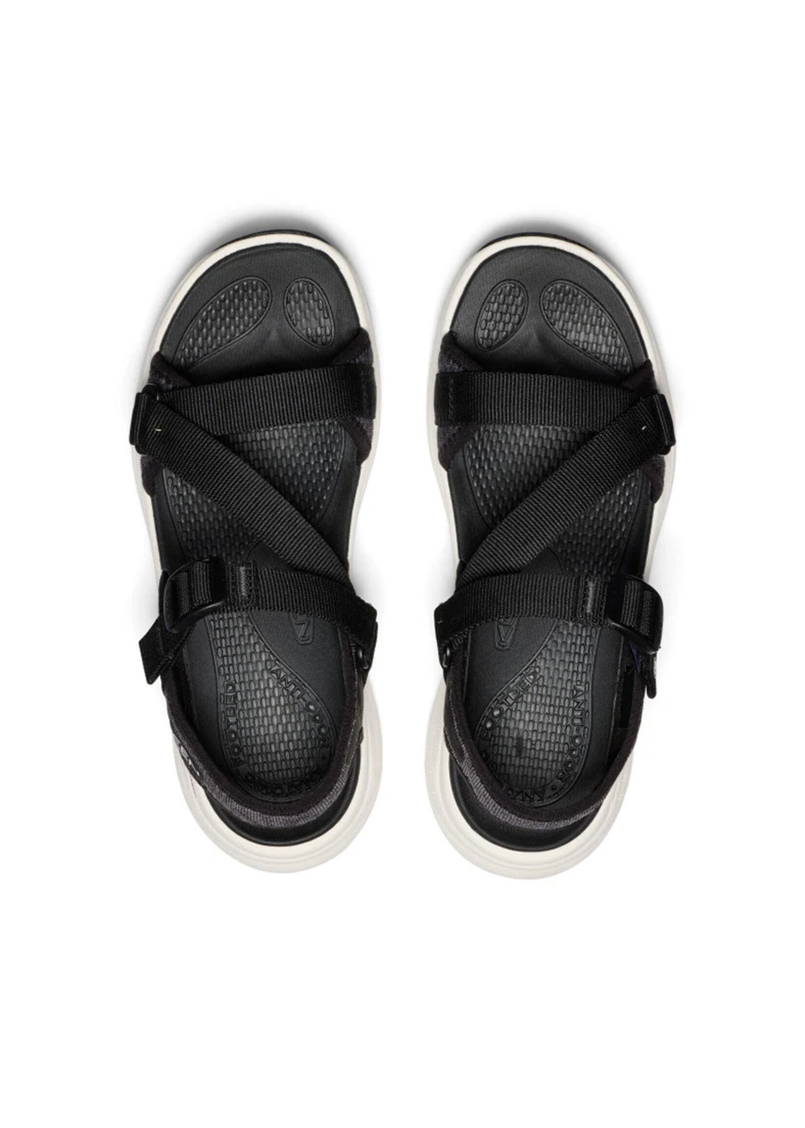 KEEN Sandales LEIKI OPEN-TOE/ black-star white (Femme)