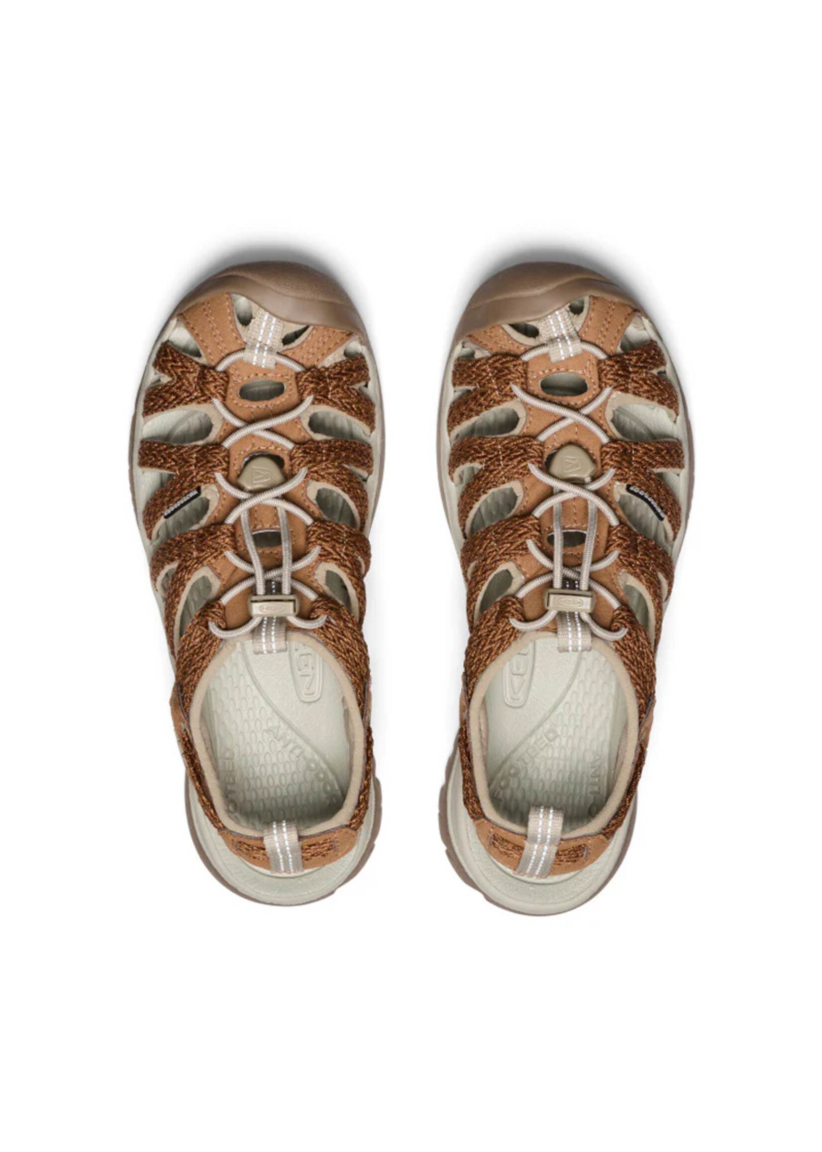 KEEN Sandales WHISPER / Chipmunk-plaza taupe (Femme)