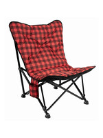 KUMA Chaise AURORA PADDED / Red-black