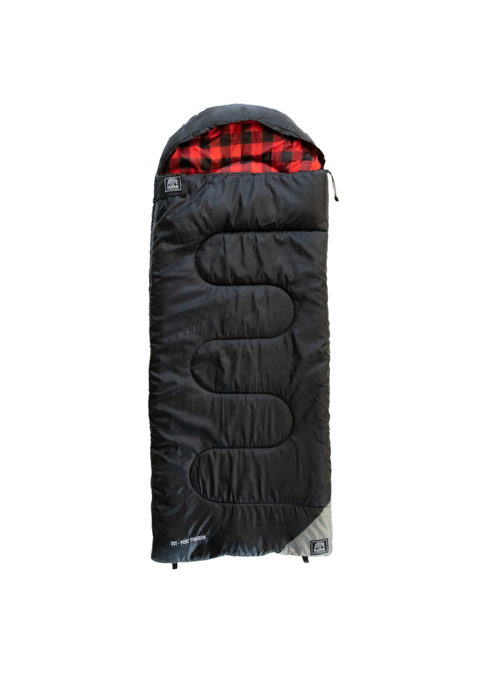 KUMA Sac de couchage MINI TONQUIN / Black-Red