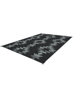 KUMA Tapis d'extérieur 12' x 9' MONTERREY BOHO / Black-Grey