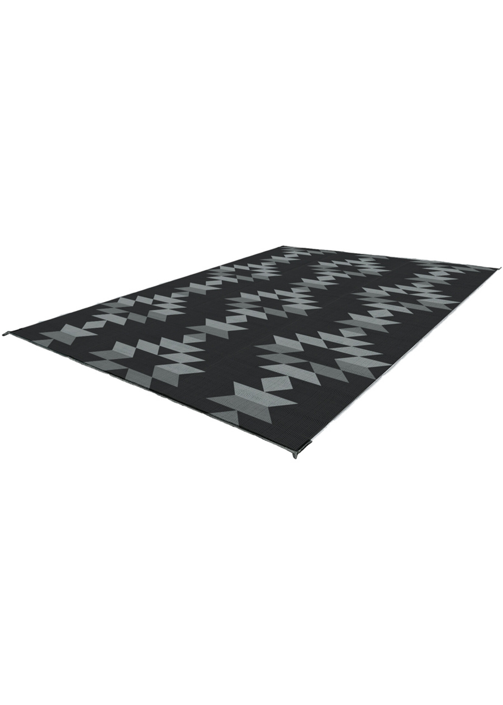 KUMA Tapis d'extérieur 12' x 9' MONTERREY BOHO / Black-Grey