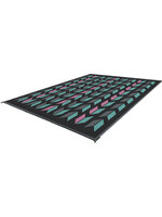 KUMA Tapis d'extérieur CHEVERON 9' x 9' / Vice