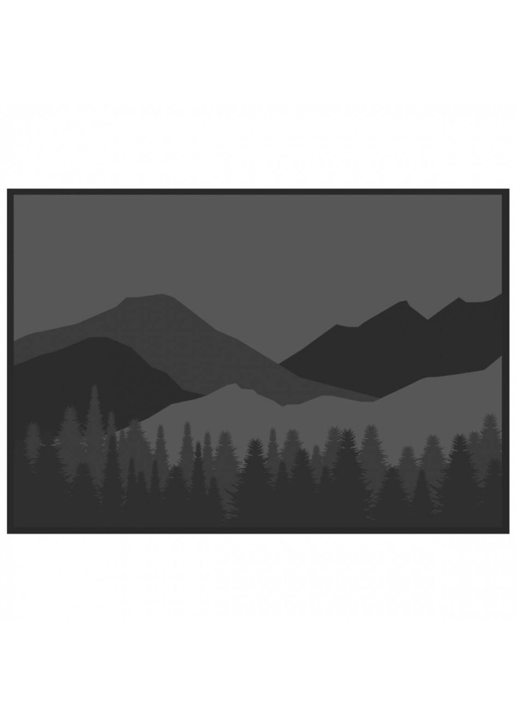 KUMA Tapis d'extérieur MOUNTAIN WILDERNESS 12' x 9' / Black-Grey