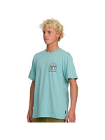 QUIKSILVER T-shirt SIMPLE PLEASURES  / Jade grey