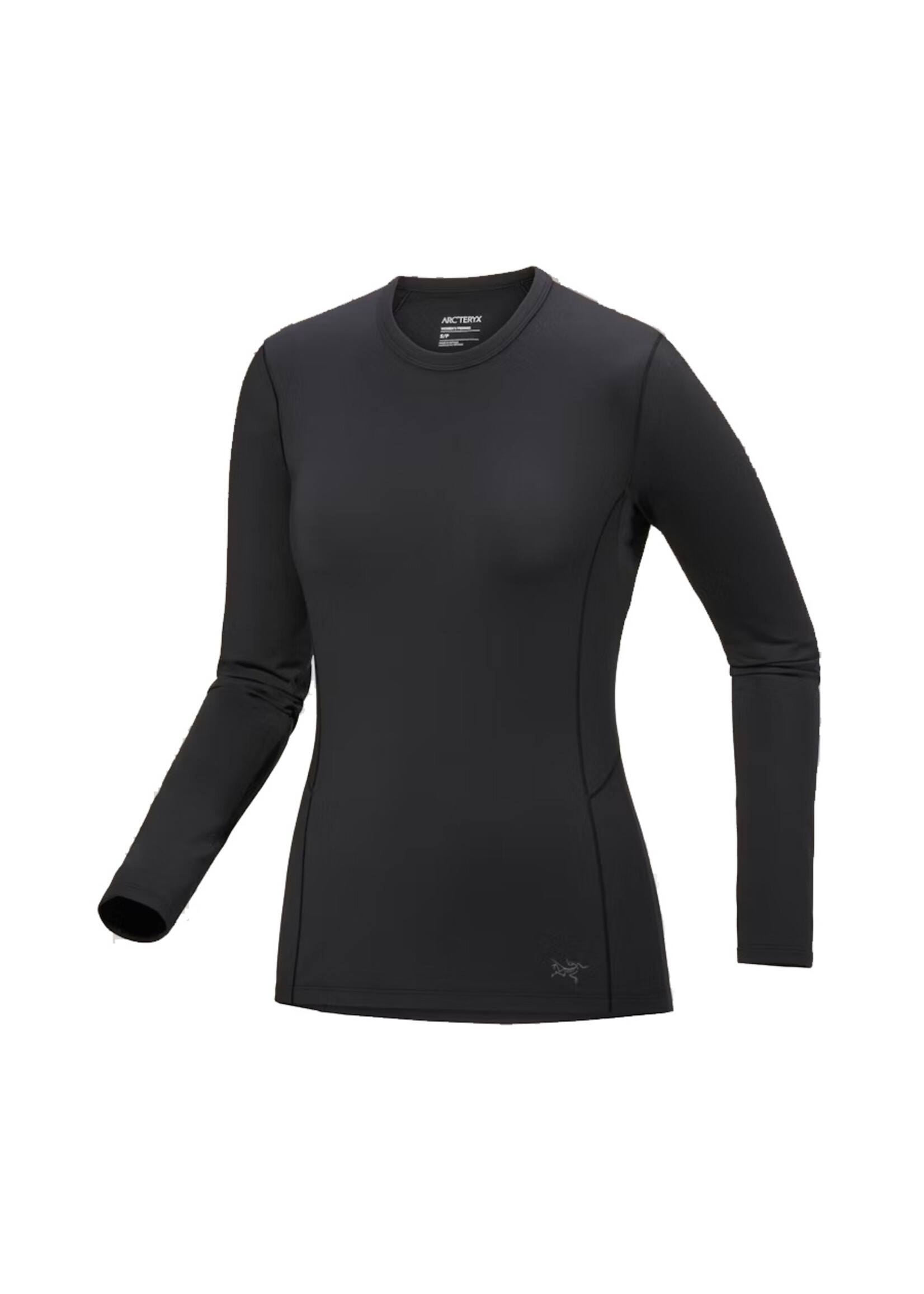 ARC'TERYX Haut à col rond Rho / Noir (Femme)