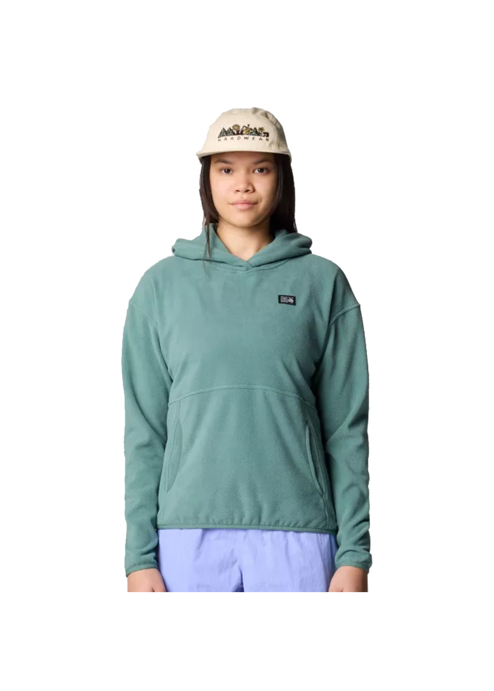 MOUNTAIN HARDWEAR Chandail à capuchon MICROCHILL / Blue Pine (Femme)
