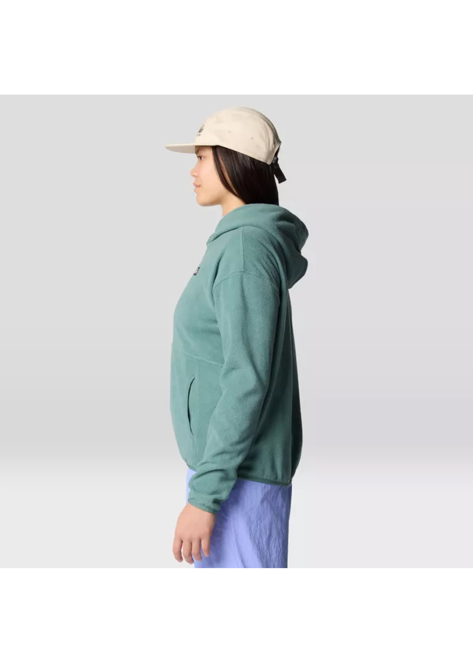 MOUNTAIN HARDWEAR Chandail à capuchon MICROCHILL / Blue Pine (Femme)