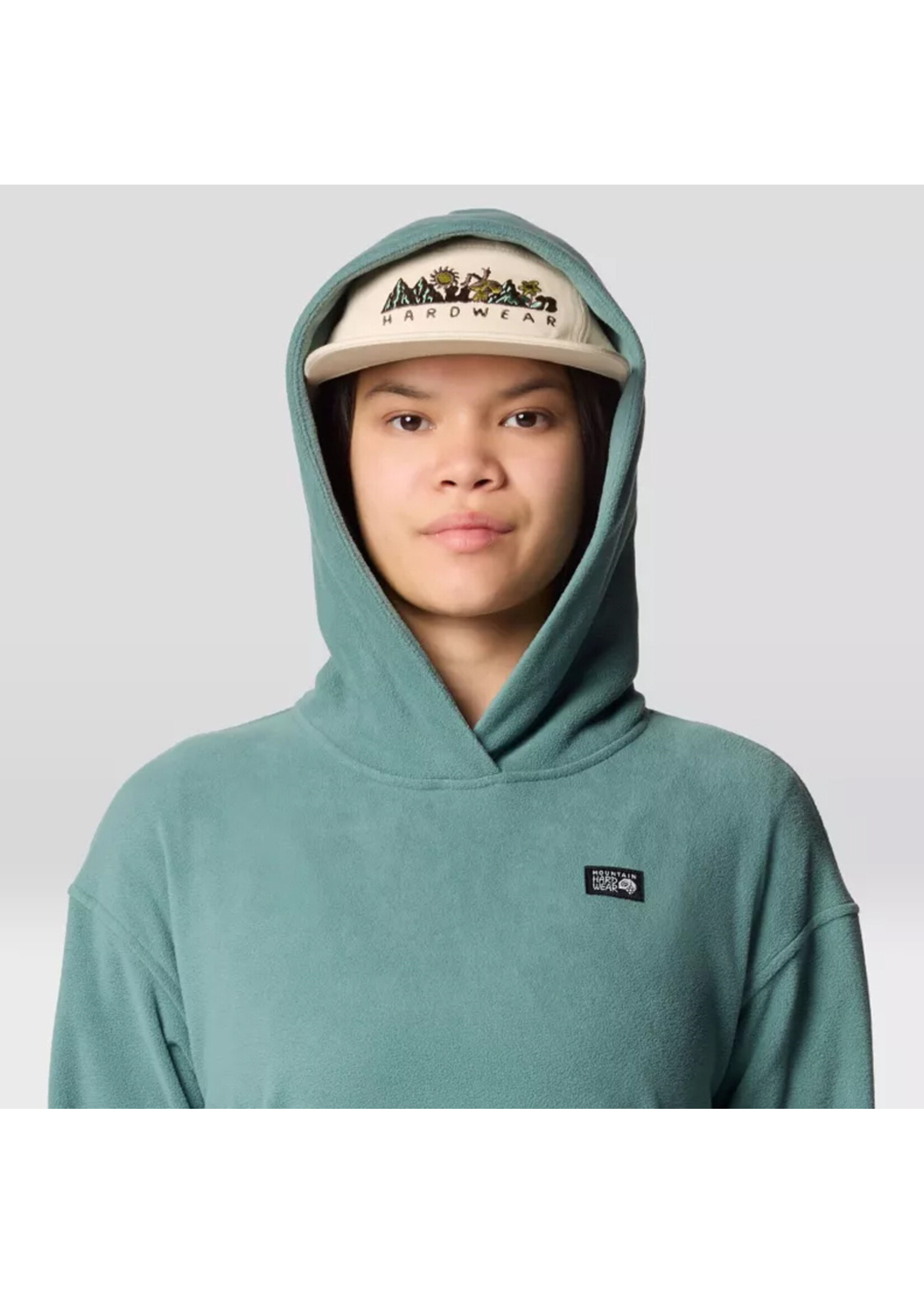 MOUNTAIN HARDWEAR Chandail à capuchon MICROCHILL / Blue Pine (Femme)