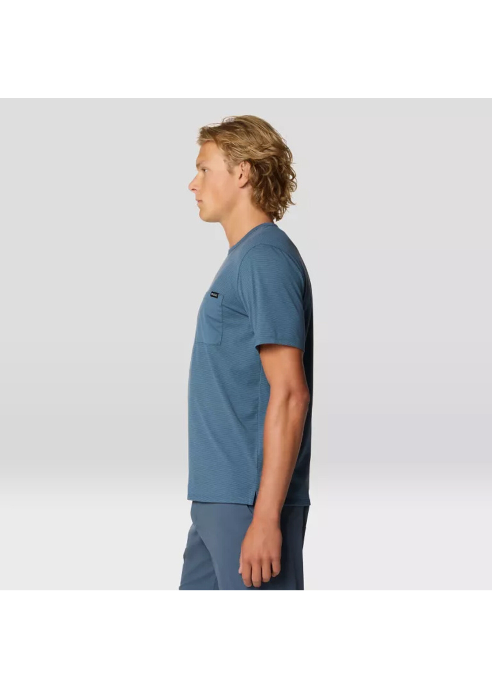 MOUNTAIN HARDWEAR T-shirt LOW EXPOSURE / Moon Blue (Homme)