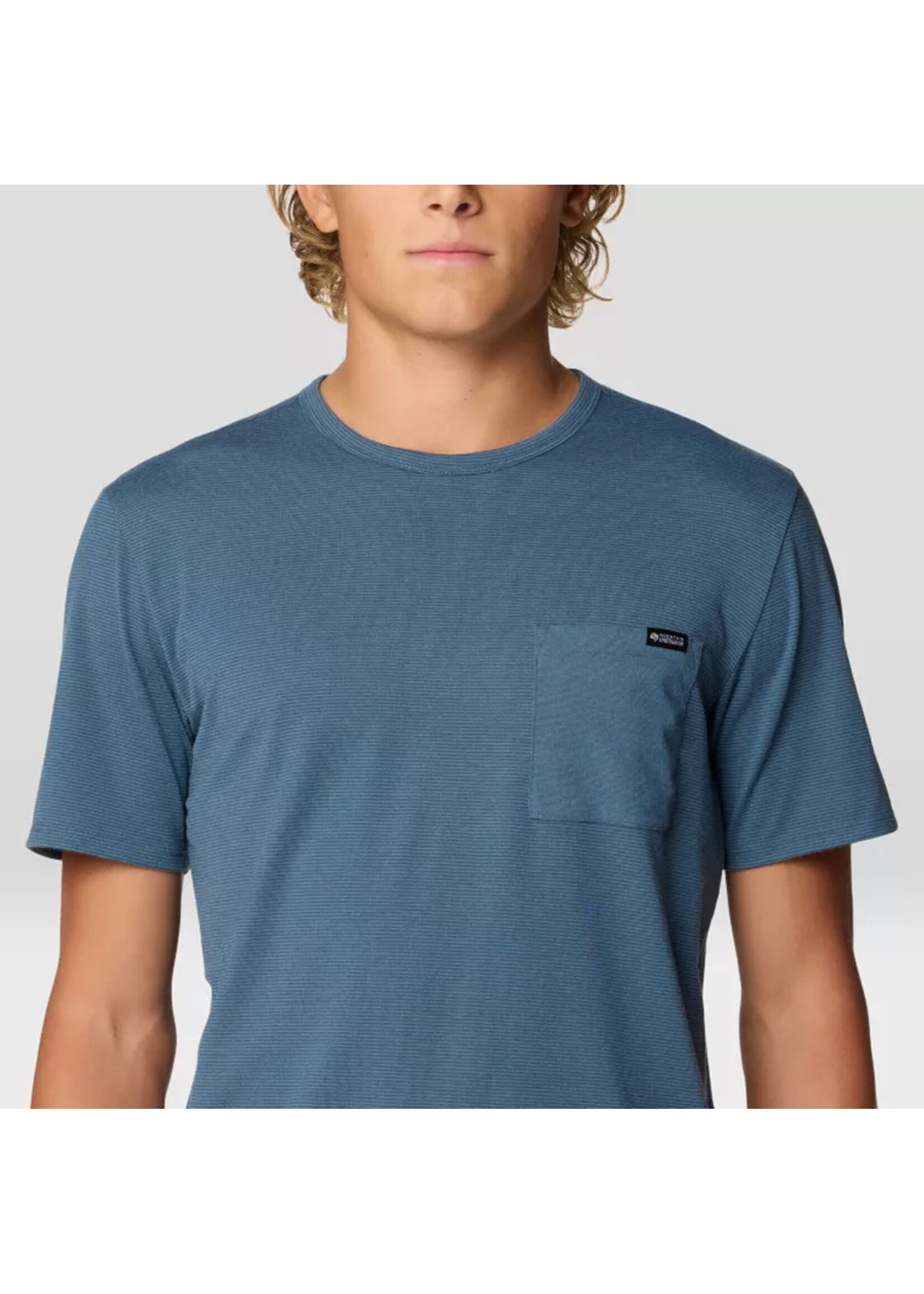 MOUNTAIN HARDWEAR T-shirt LOW EXPOSURE / Moon Blue (Homme)