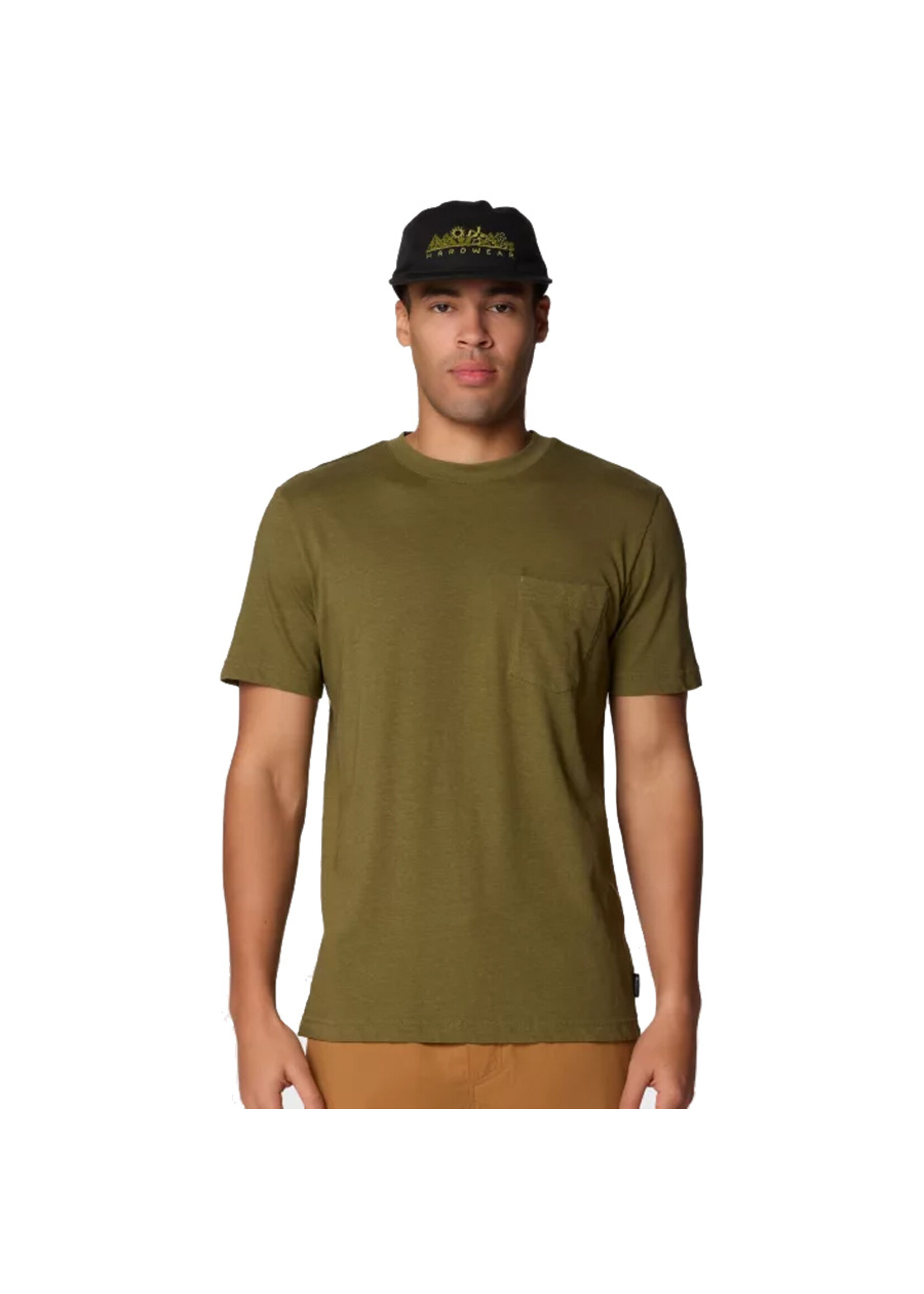MOUNTAIN HARDWEAR T-shirt ON EDGE / Combat Green (Homme)