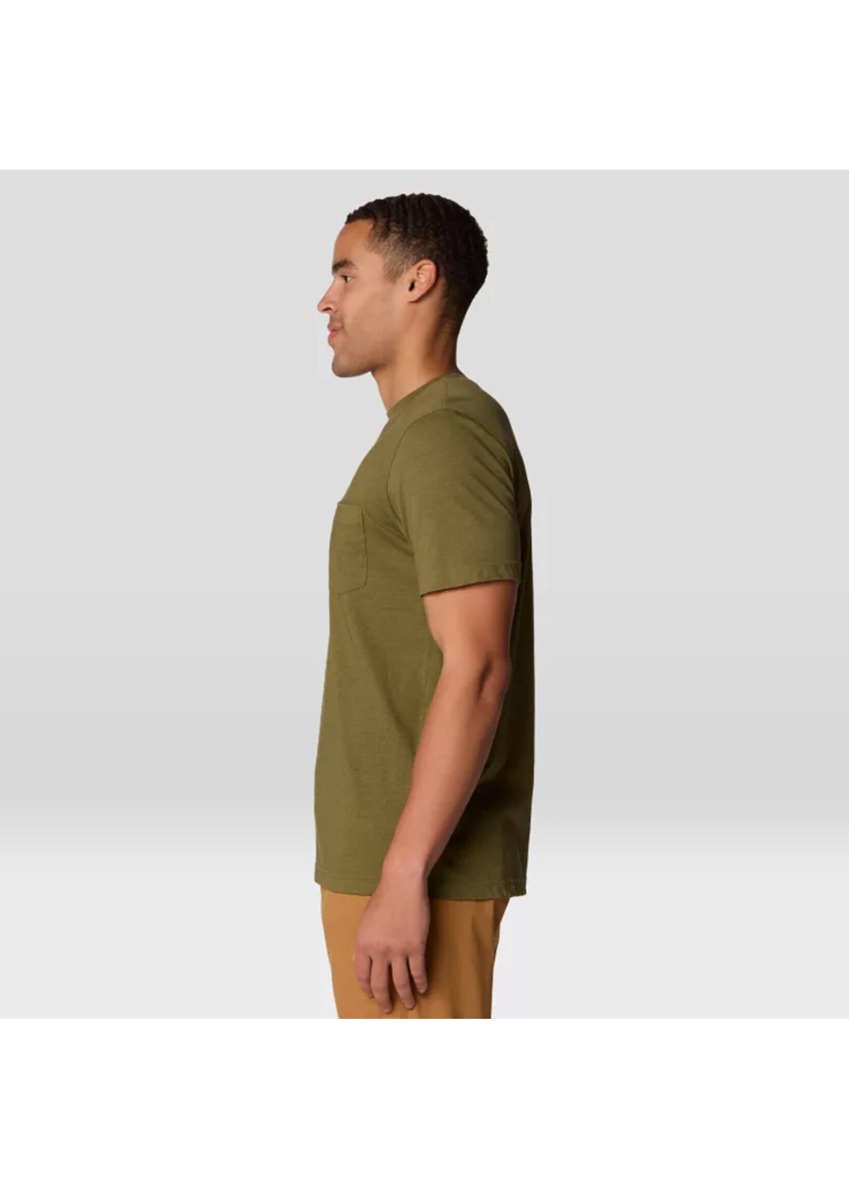 MOUNTAIN HARDWEAR T-shirt ON EDGE / Combat Green (Homme)