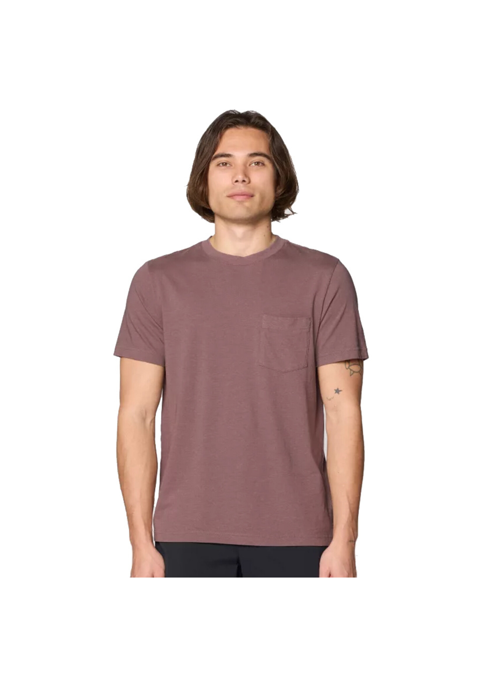 MOUNTAIN HARDWEAR T-shirt ON EDGE / Warm Ash (Homme)