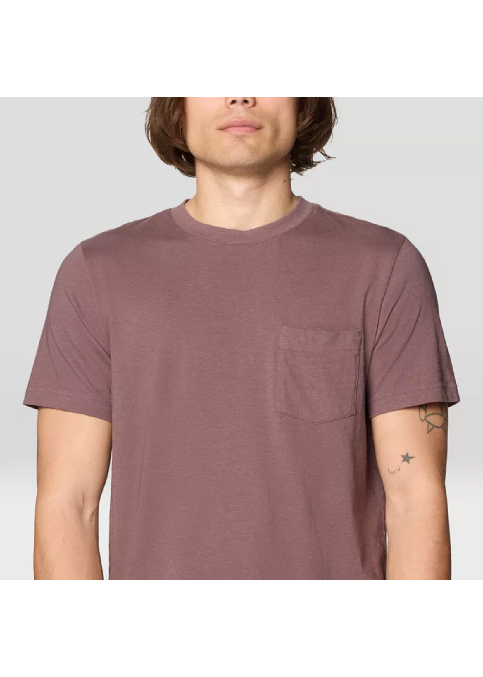 MOUNTAIN HARDWEAR T-shirt ON EDGE / Warm Ash (Homme)