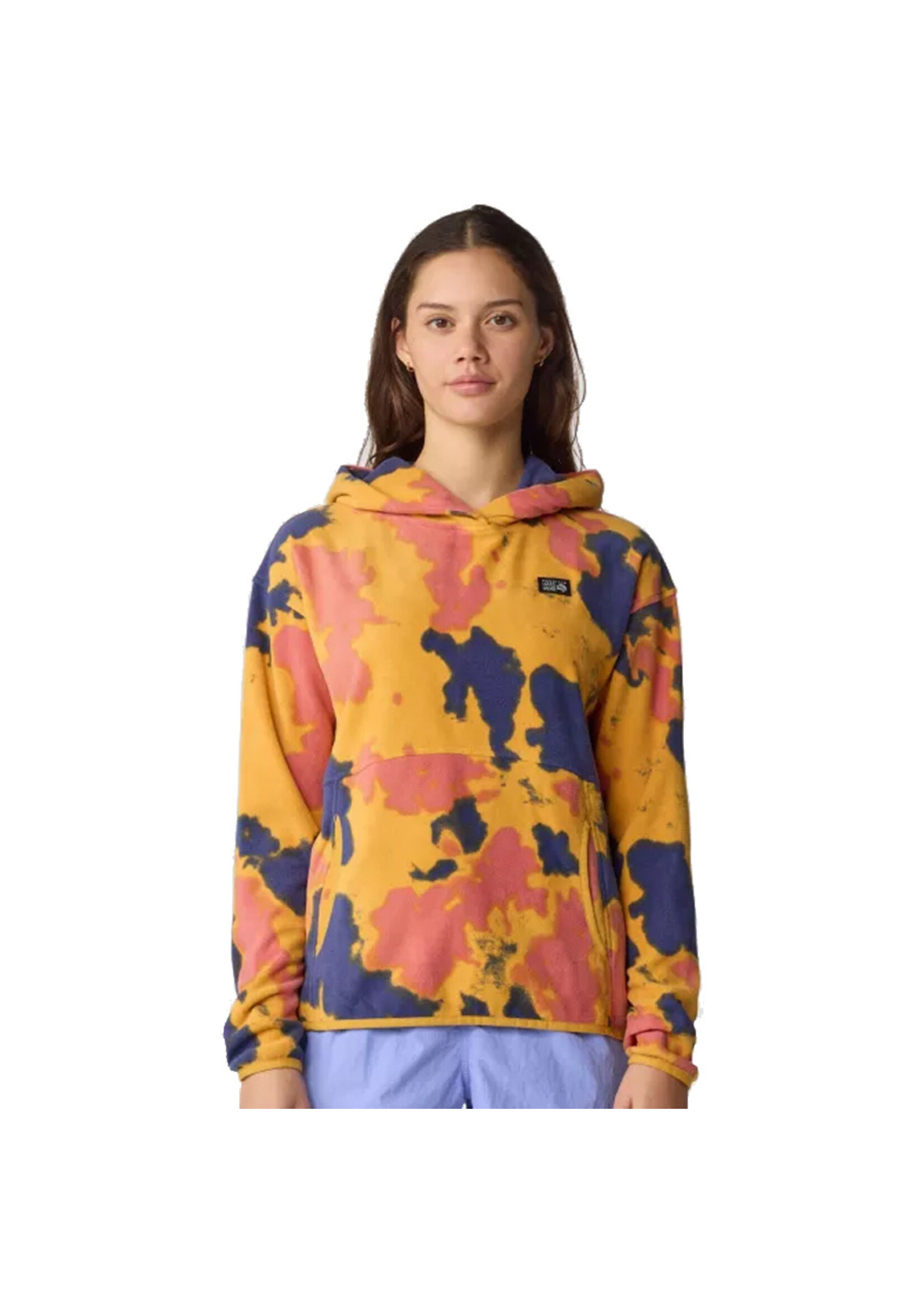 MOUNTAIN HARDWEAR Chandail à capuchon MICROCHILL / Sundown Gold (Femme)