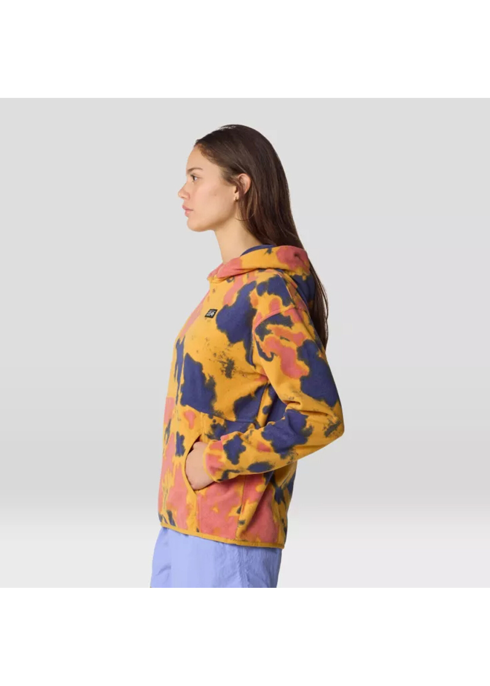 MOUNTAIN HARDWEAR Chandail à capuchon MICROCHILL / Sundown Gold (Femme)