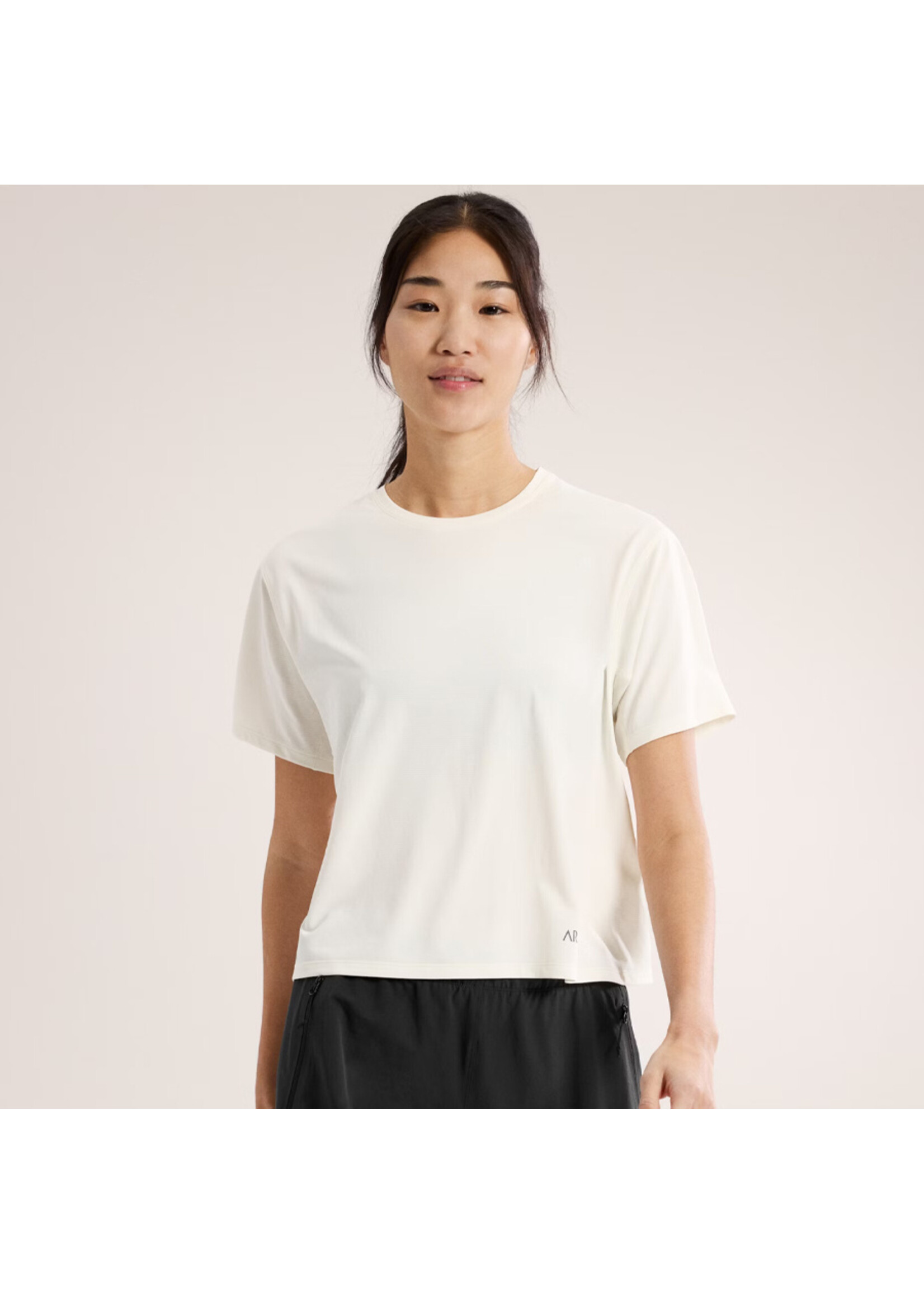 ARC'TERYX T-shirt TAEMA CROP LOGO (Femme)