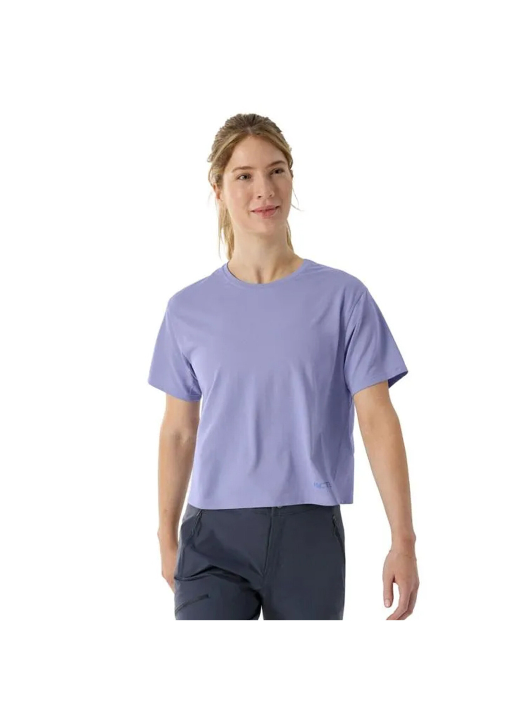 ARC'TERYX T-shirt TAEMA CROP LOGO (Femme)