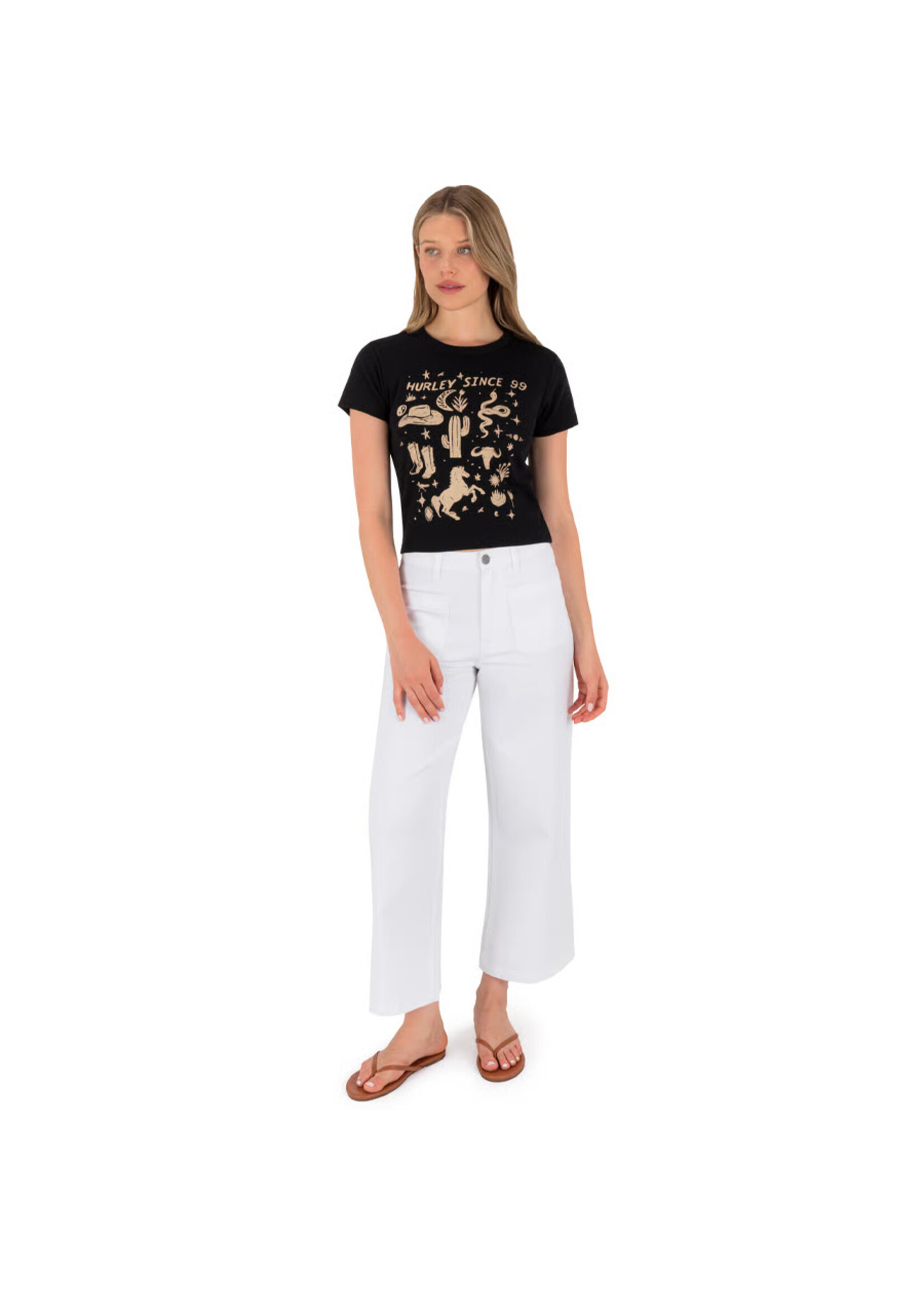 HURLEY T-shirt COUNTRY ROAD BABY (Femme)