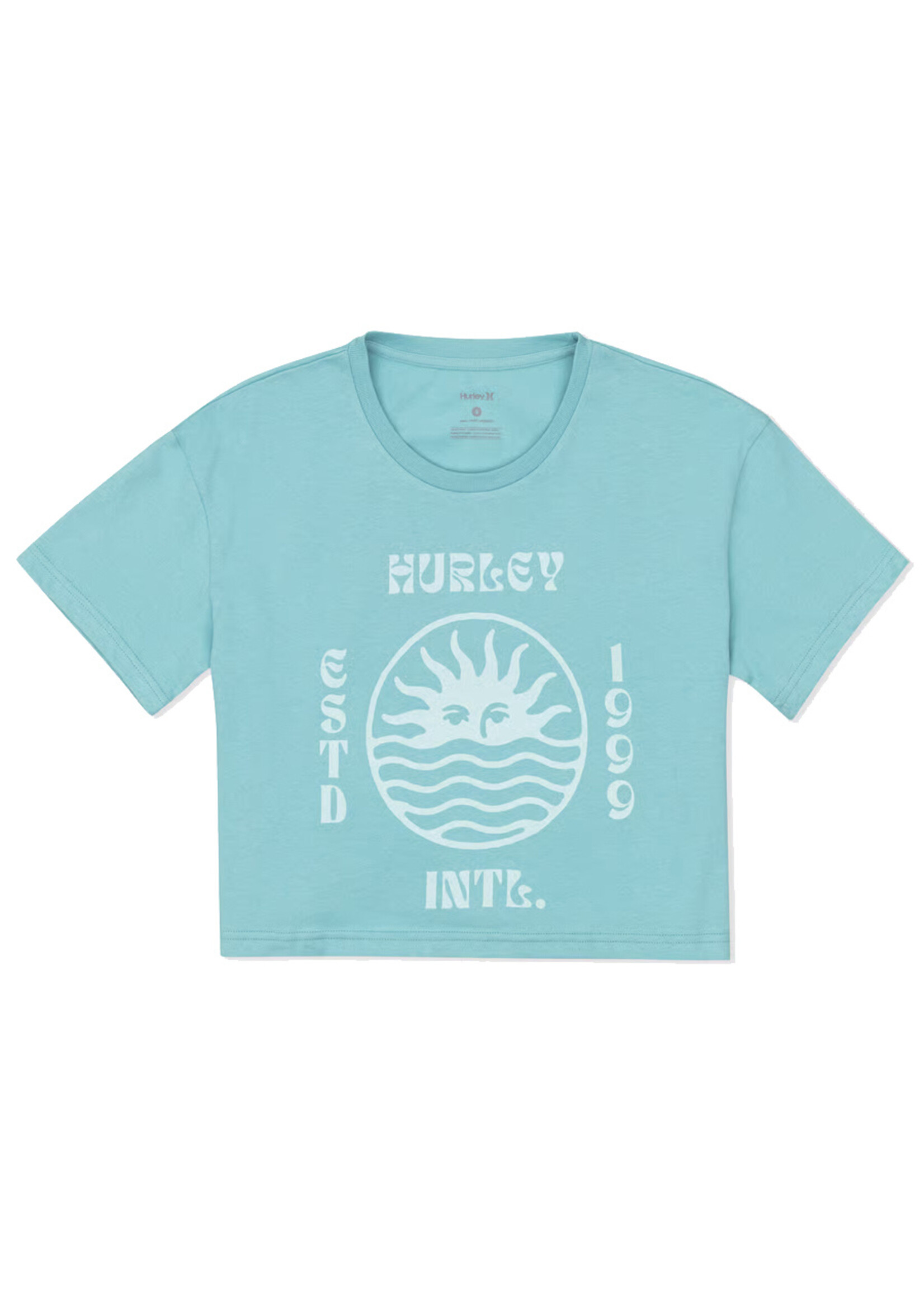 HURLEY T-shirt BLISS BOXY CROP (Femme)