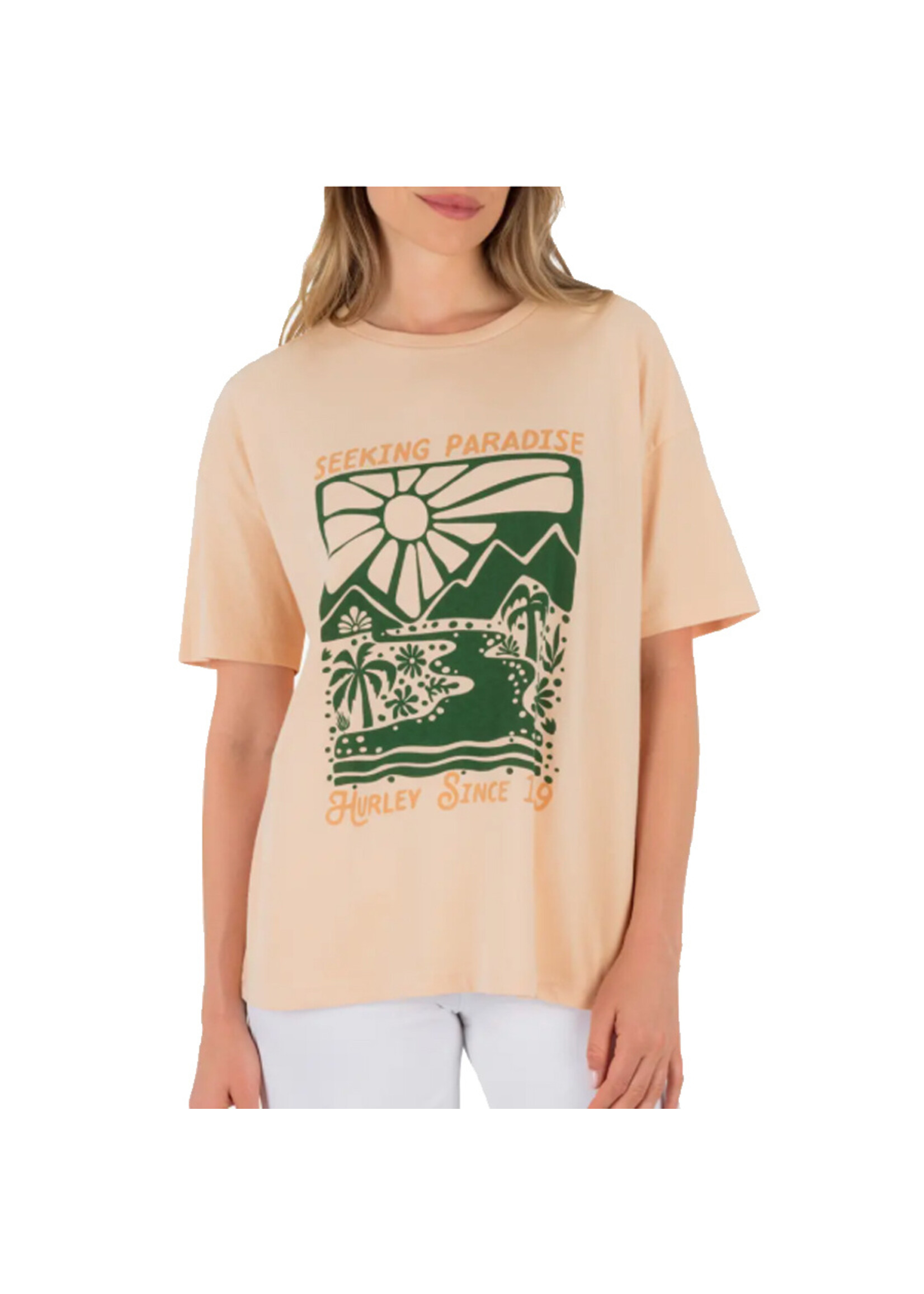 HURLEY T-shirt ROAD TO PARADISE (Femme)