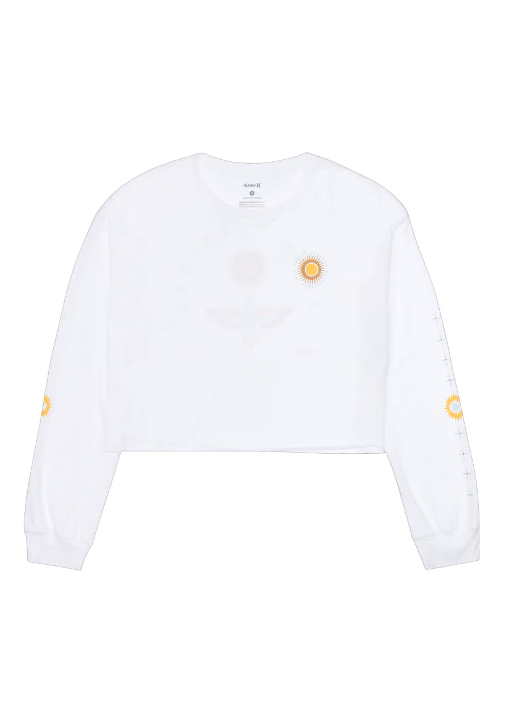 HURLEY T-shirt EAGLE HIGH LS CROP (Femme)