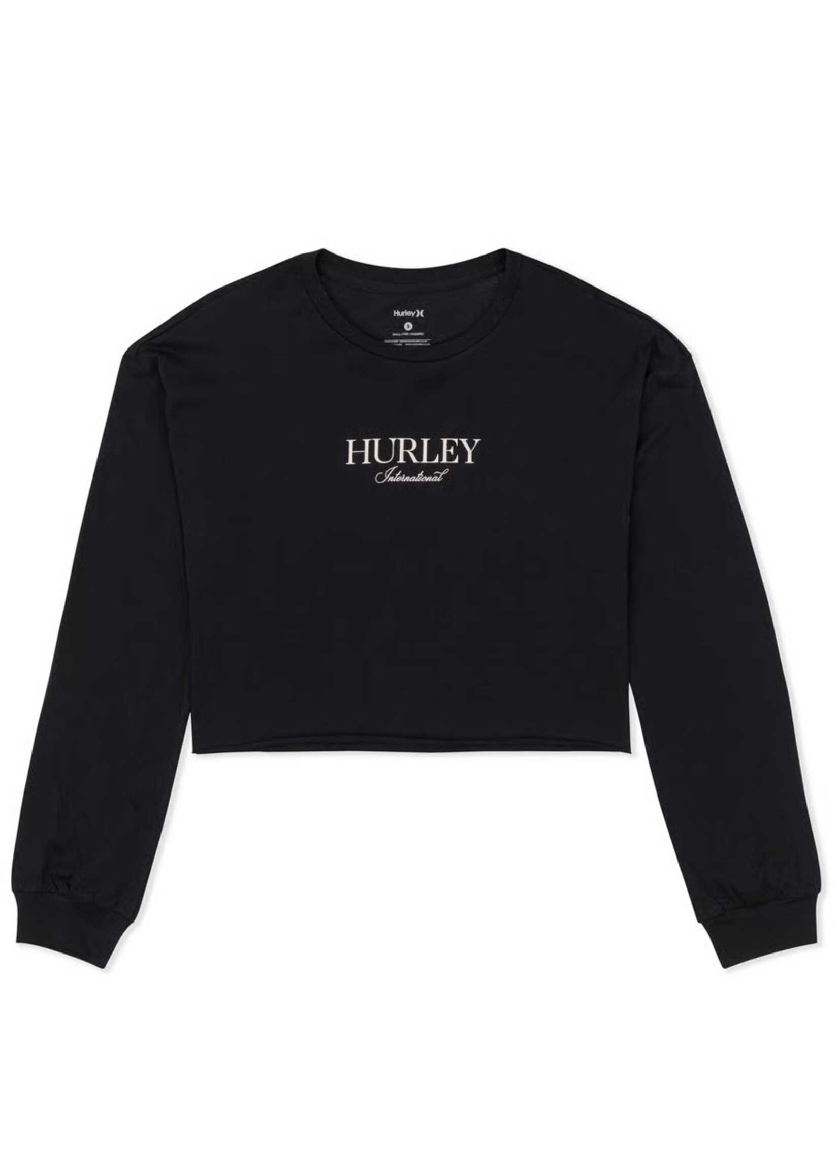 HURLEY T-shirt FLOREAL LS CROP (Femme)