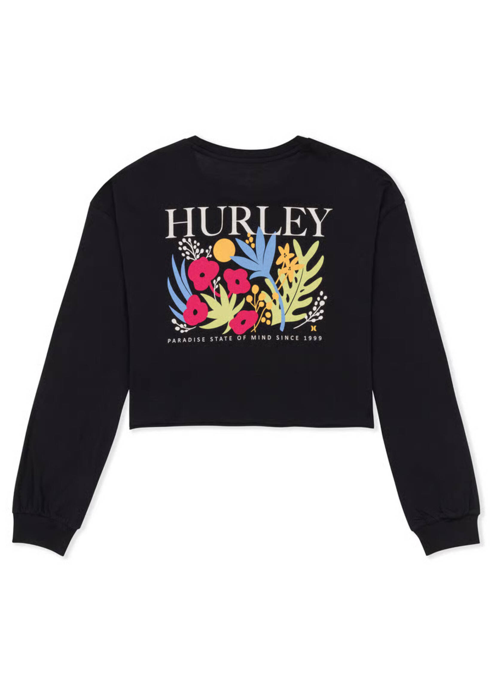 HURLEY T-shirt FLOREAL LS CROP (Femme)