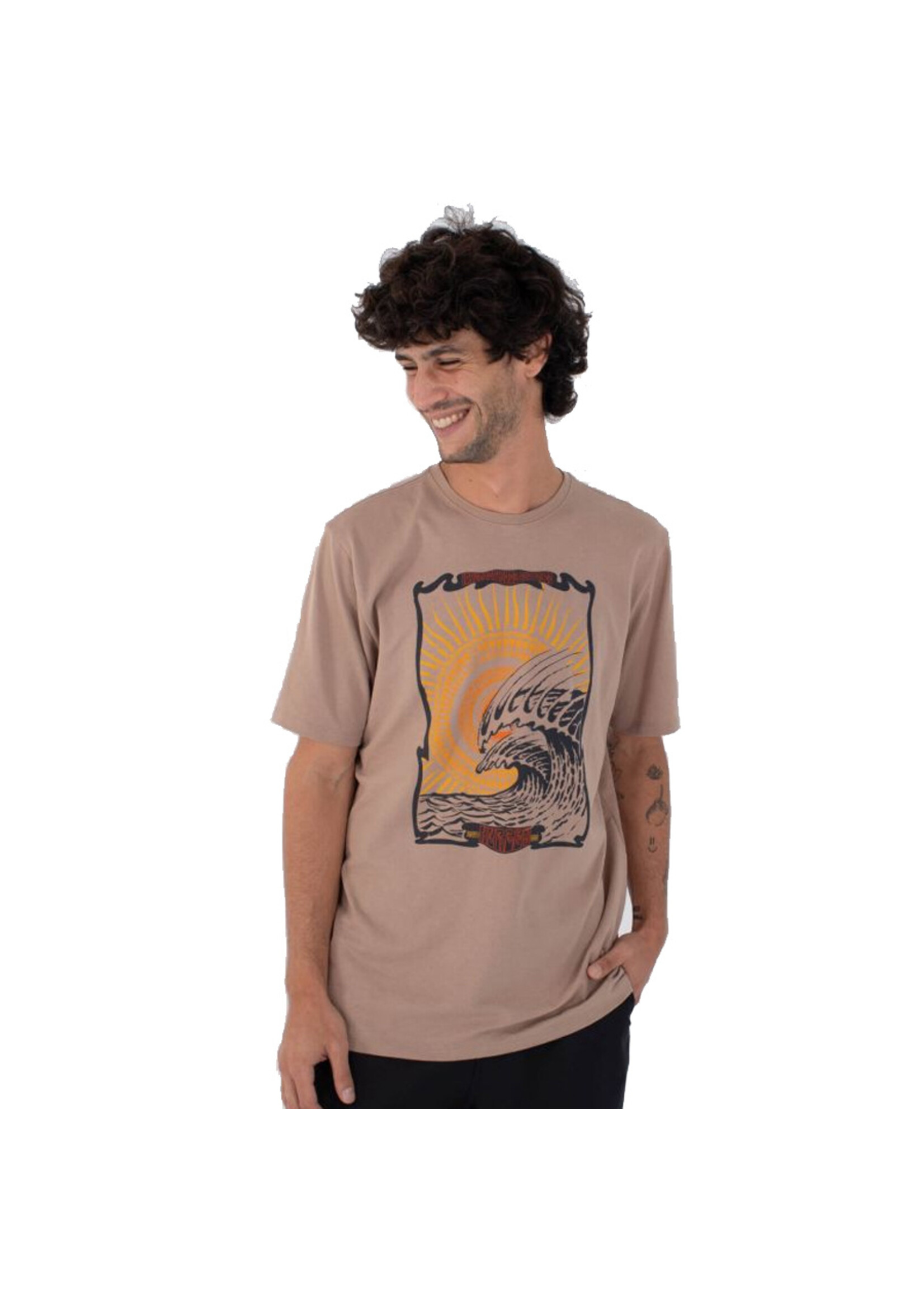 HURLEY T-shirt H2O-DRI WAVE MANDALA (Homme)