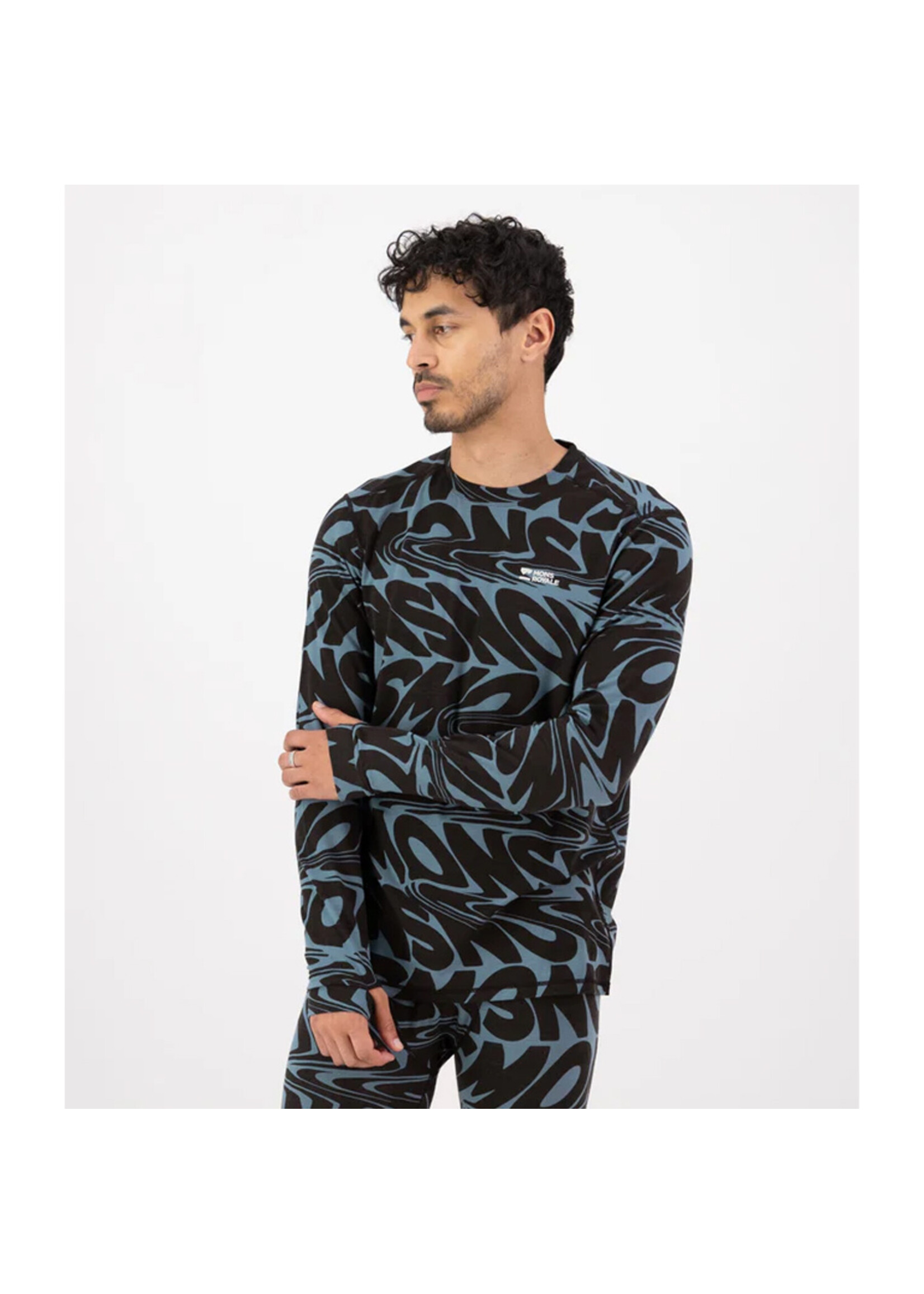 MONS ROYALE Chandail CASCADE MERINO BASE LAYER (Homme)