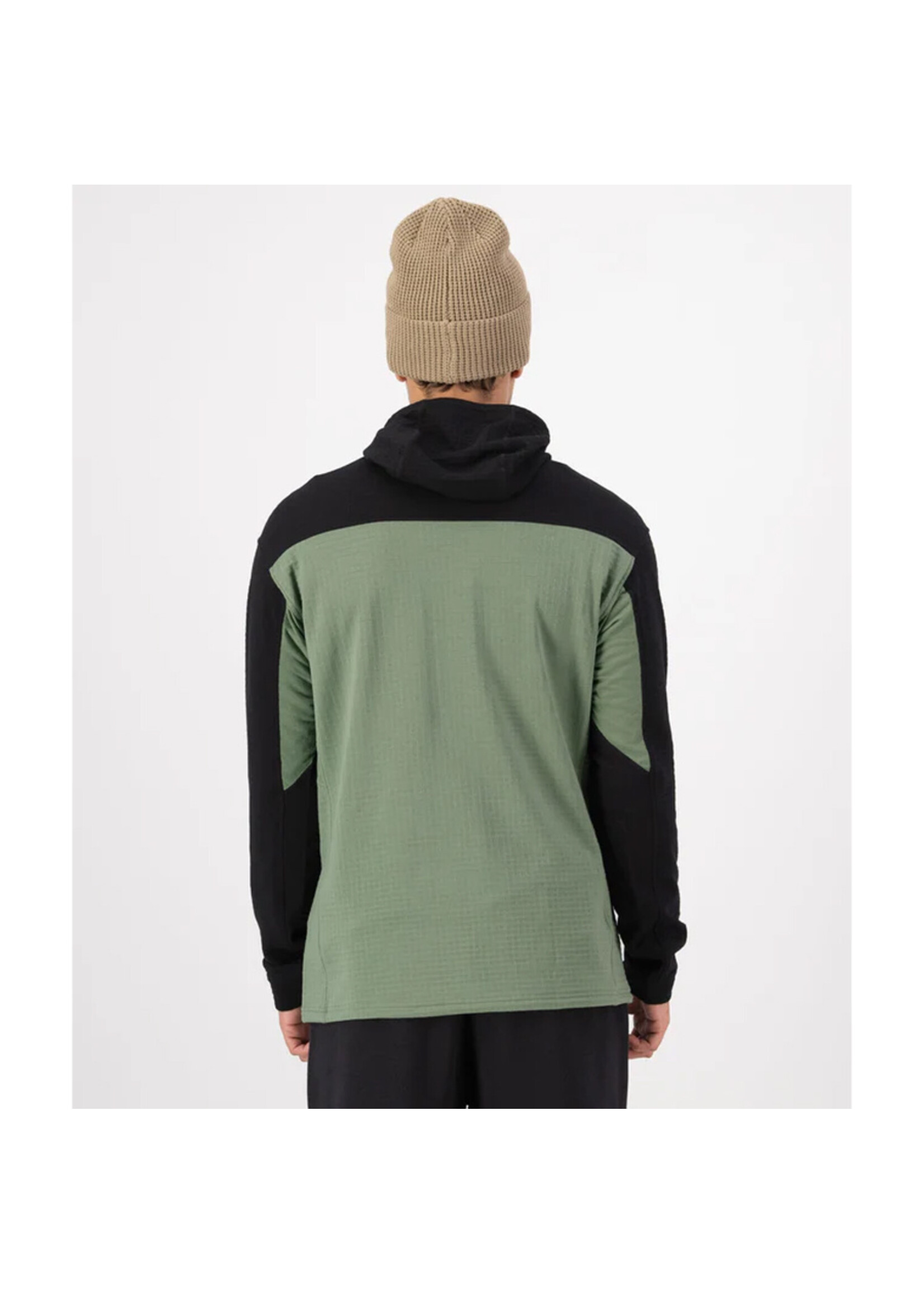 MONS ROYALE Chandail à capuchon OFFGRID MERINO 1/2 Zip (Homme)