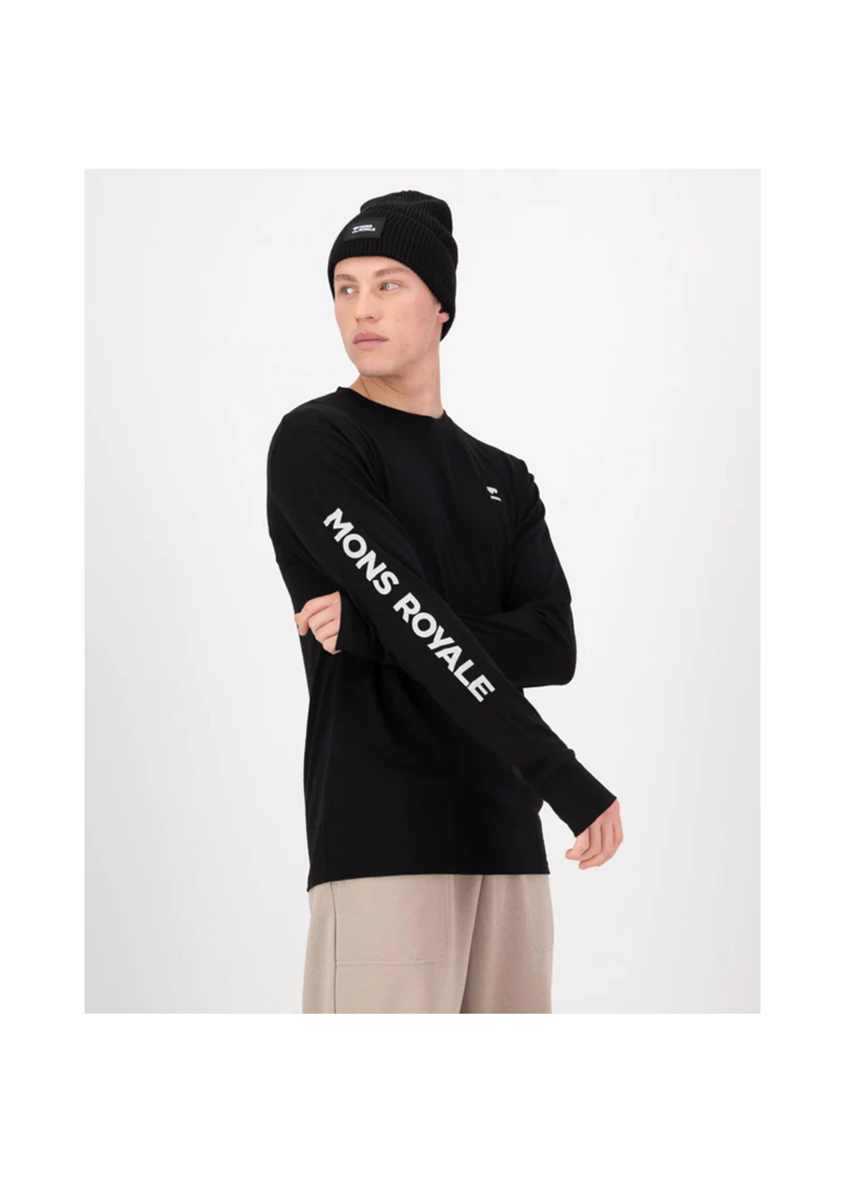 MONS ROYALE T-Shirt manches longues YOTEI MERINO CLASSIC (Homme)