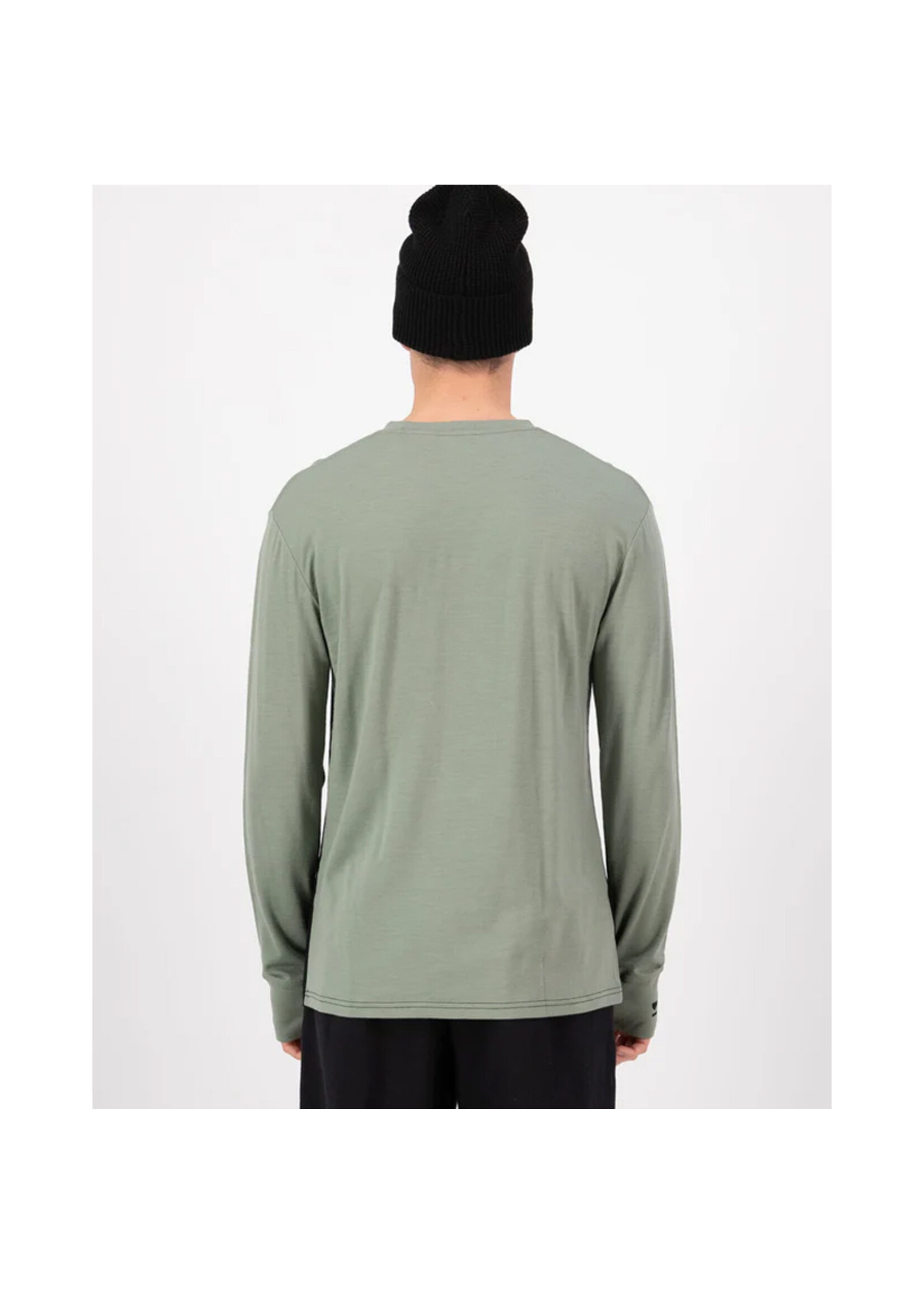 MONS ROYALE T-Shirt manches longues YOTEI MERINO (Homme)