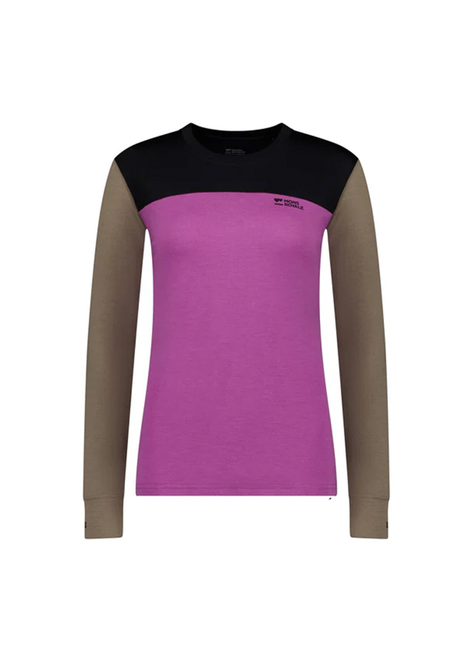 MONS ROYALE T-Shirt manches longues YOTEI MERINO (Femme)