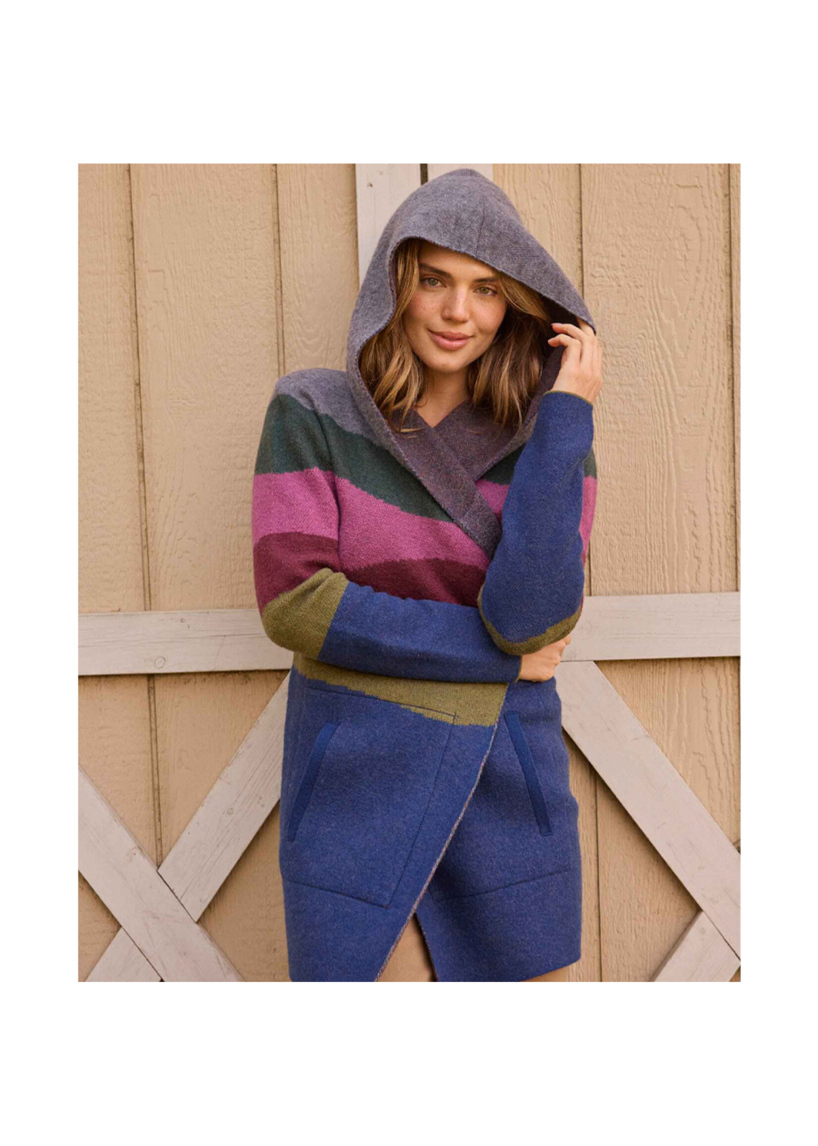 TOAD & CO Jersey à capuchon MERINO HEARTFELT (Femme)