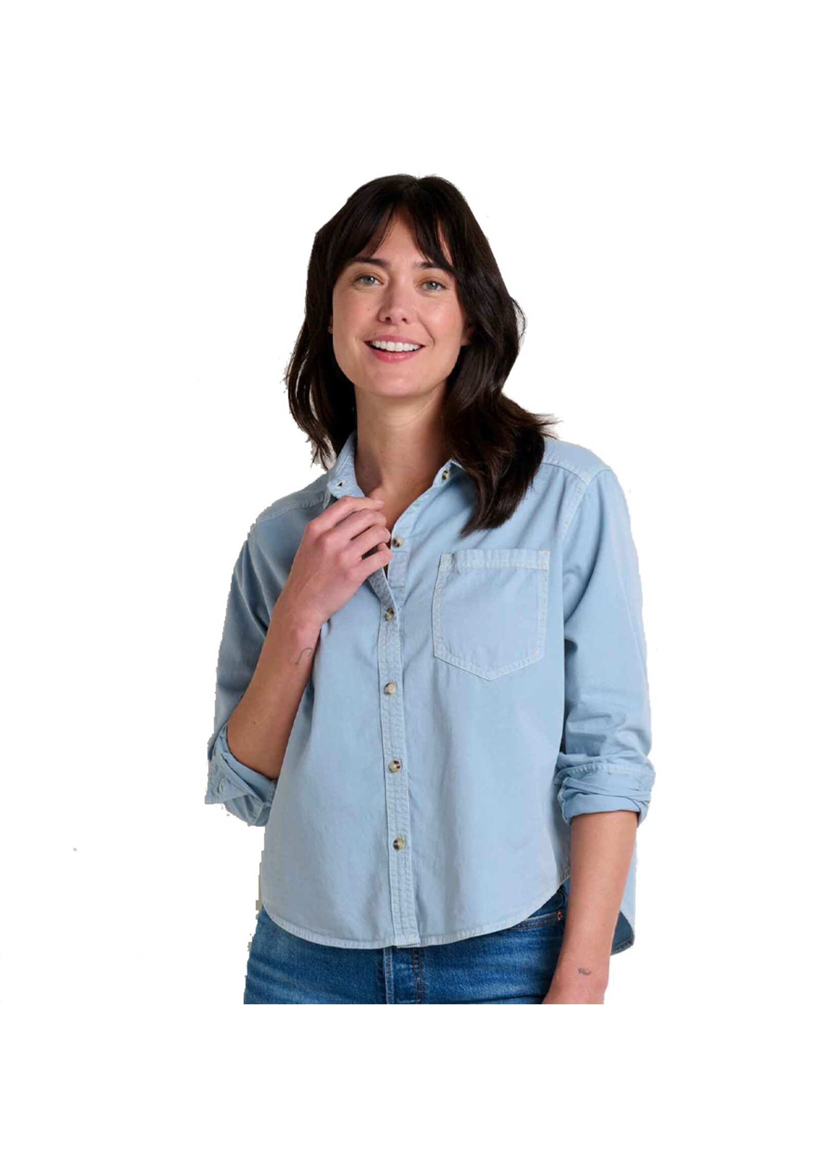 TOAD & CO Chemise ARROYO TWILL BOXY (Femme)