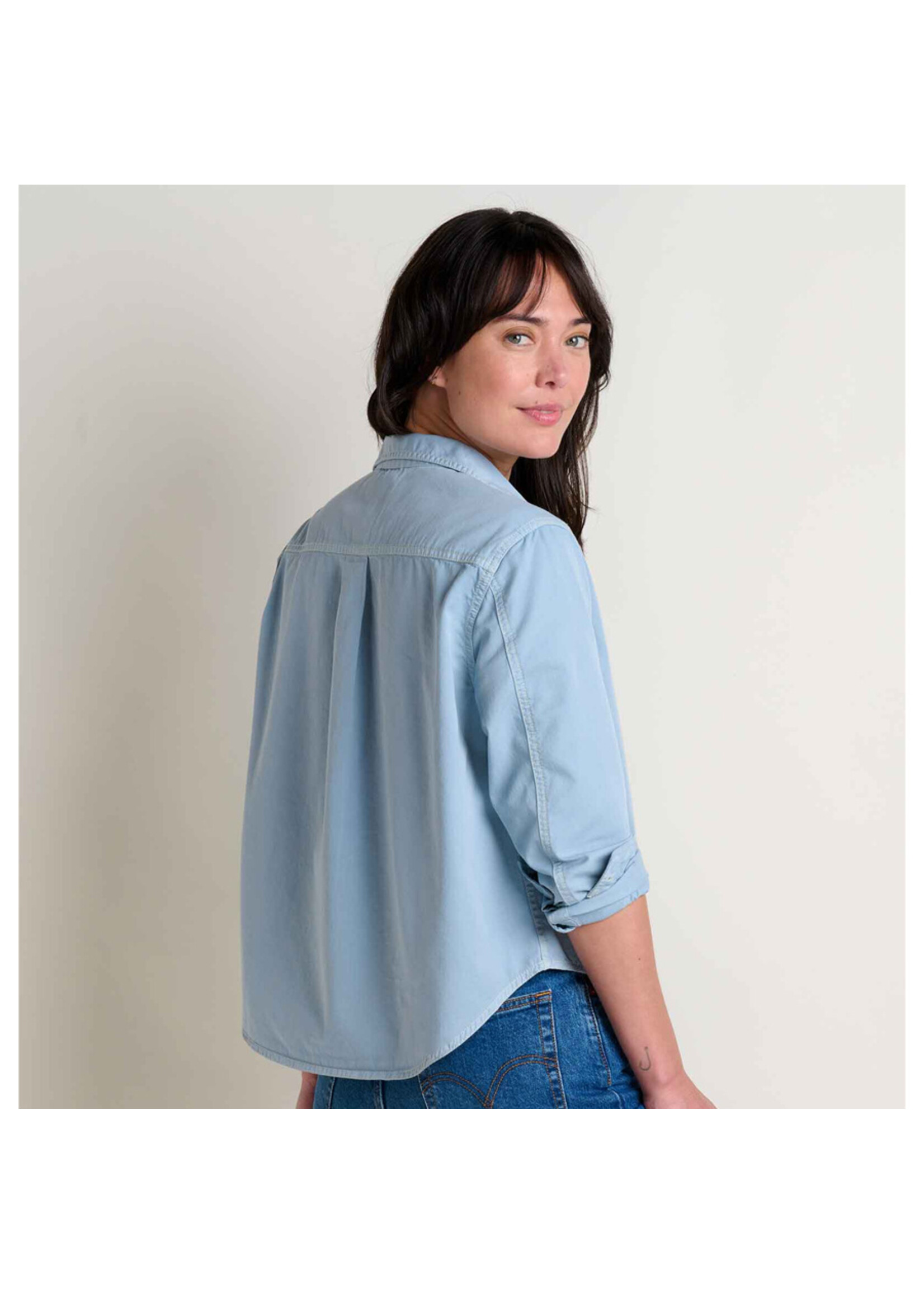 TOAD & CO Chemise ARROYO TWILL BOXY (Femme)