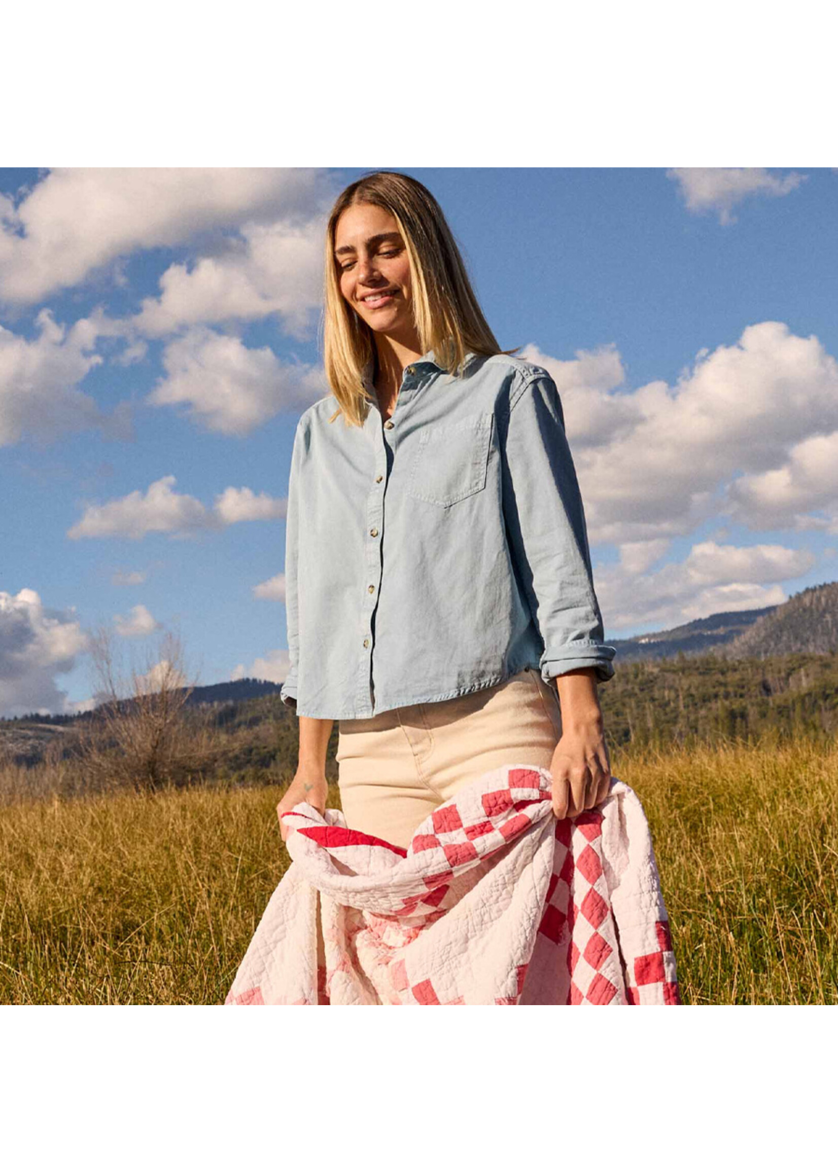 TOAD & CO Chemise ARROYO TWILL BOXY (Femme)