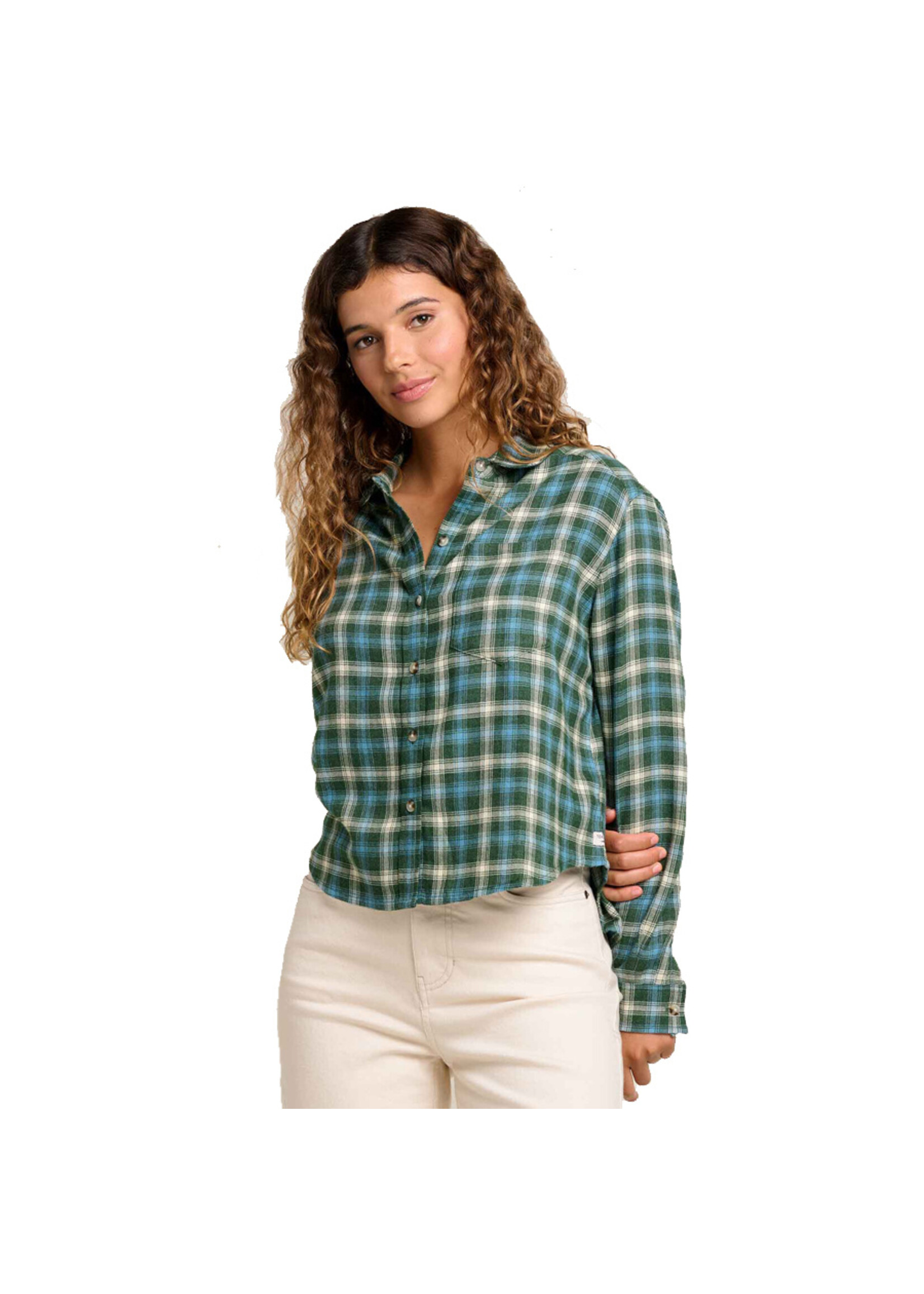 TOAD & CO Chemise RE-FORM FLANNEL BOXY (Femme)