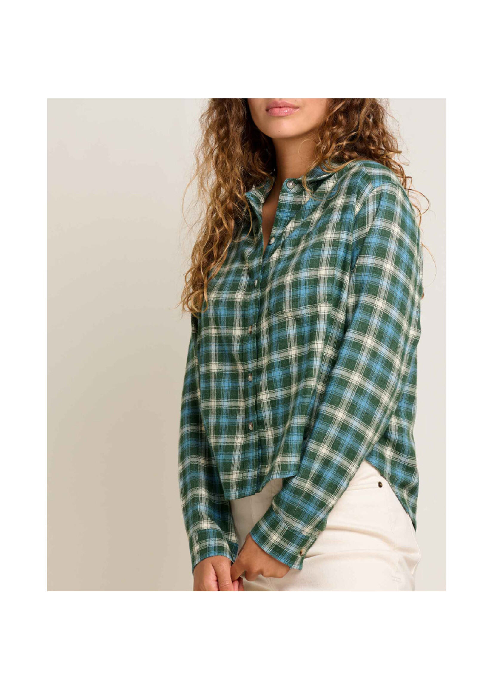 TOAD & CO Chemise RE-FORM FLANNEL BOXY (Femme)