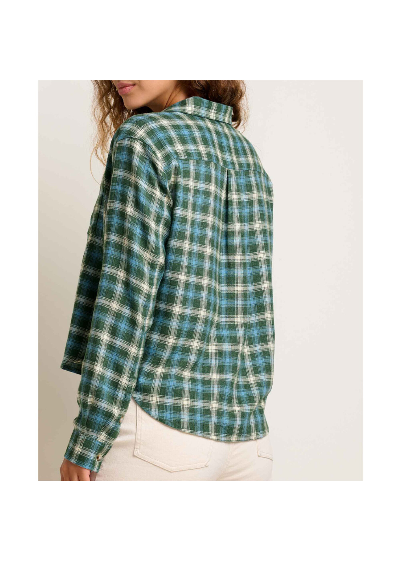 TOAD & CO Chemise RE-FORM FLANNEL BOXY (Femme)