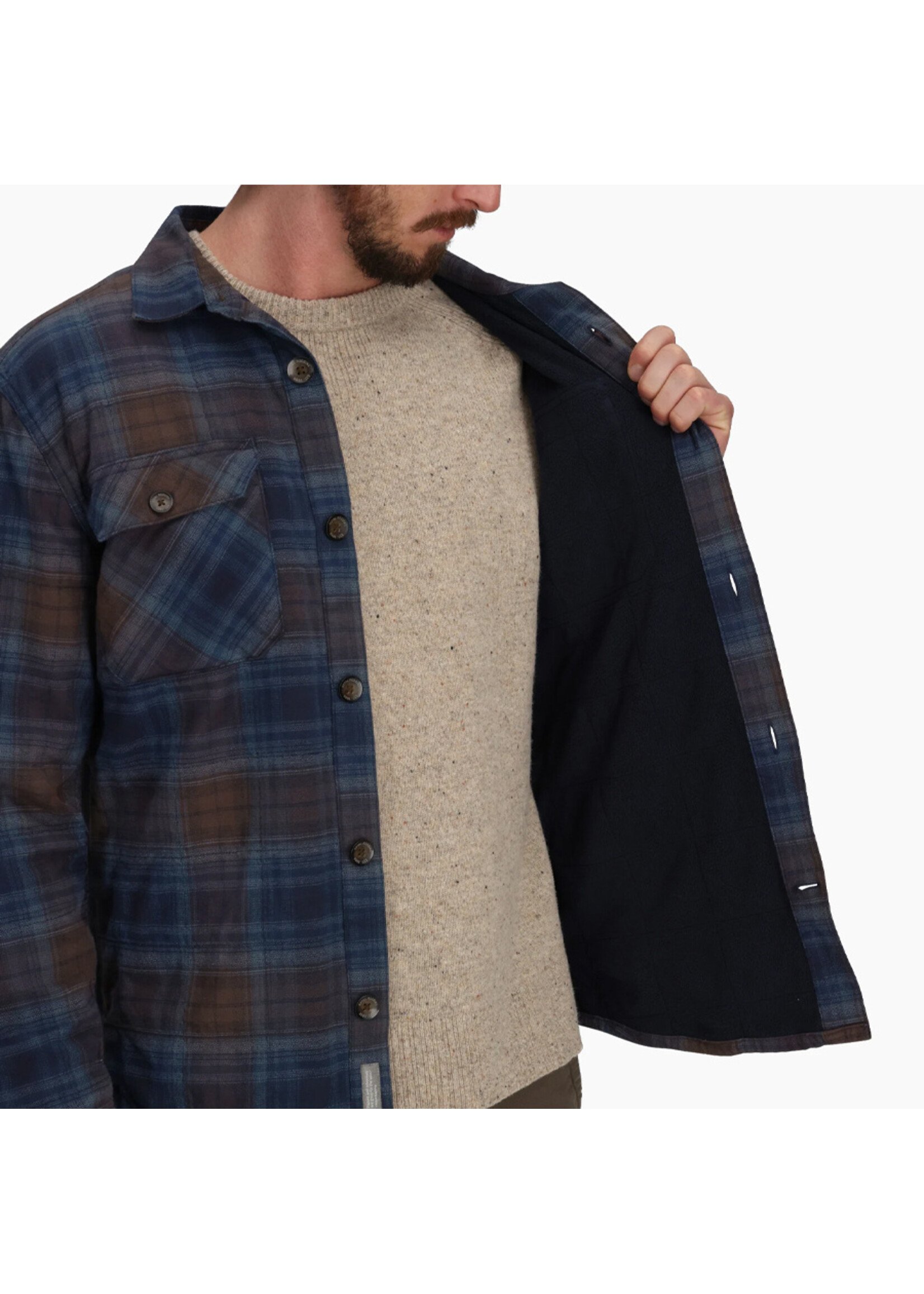 ROYAL ROBBINS Chemise SNOWCAP LINED FLANNEL (Homme)